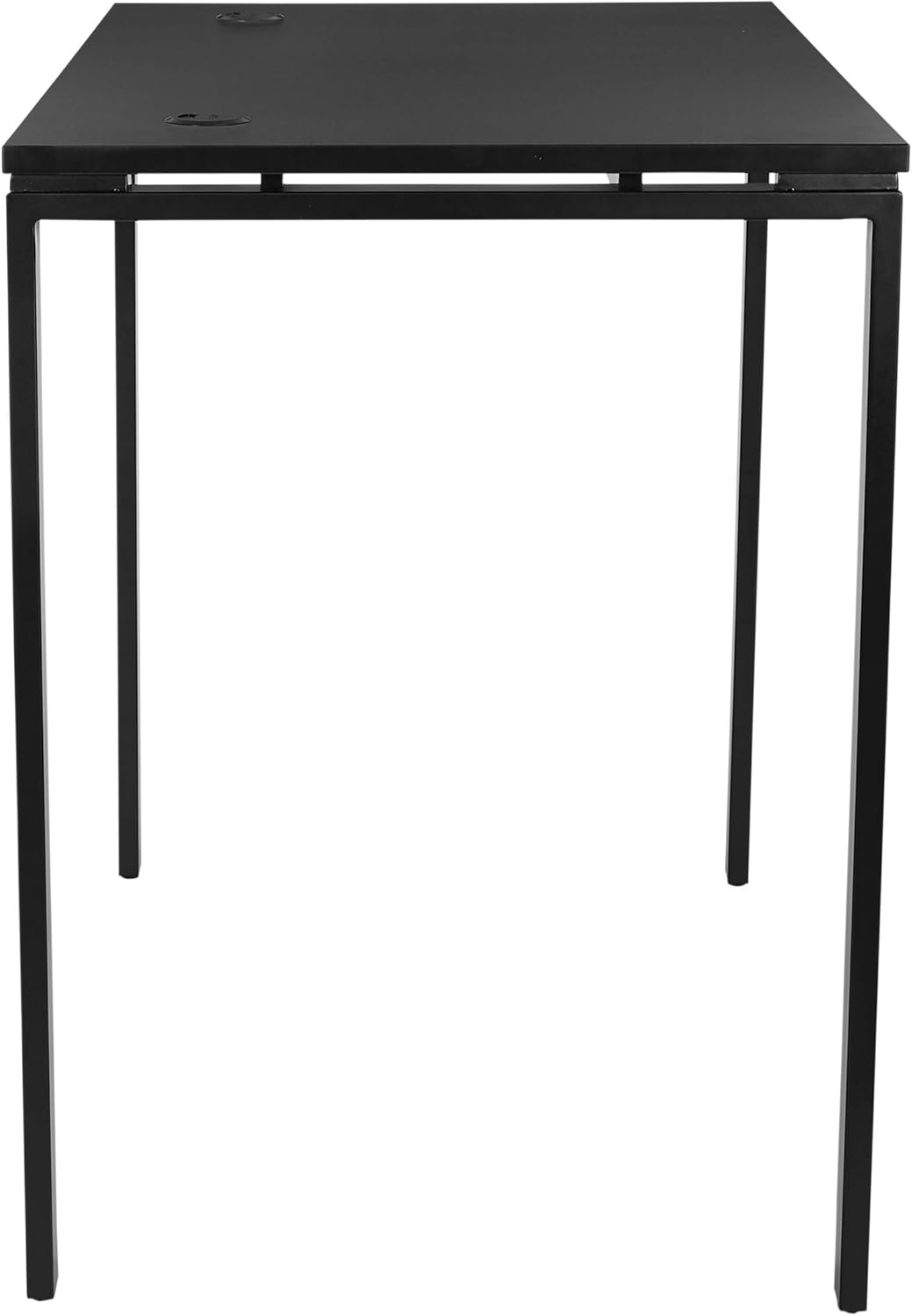 OSP Home Furnishings Prado Home Office Writing Desk, 48 Inches 42 Inches, 48-inches Wide x 42-inches High, Black