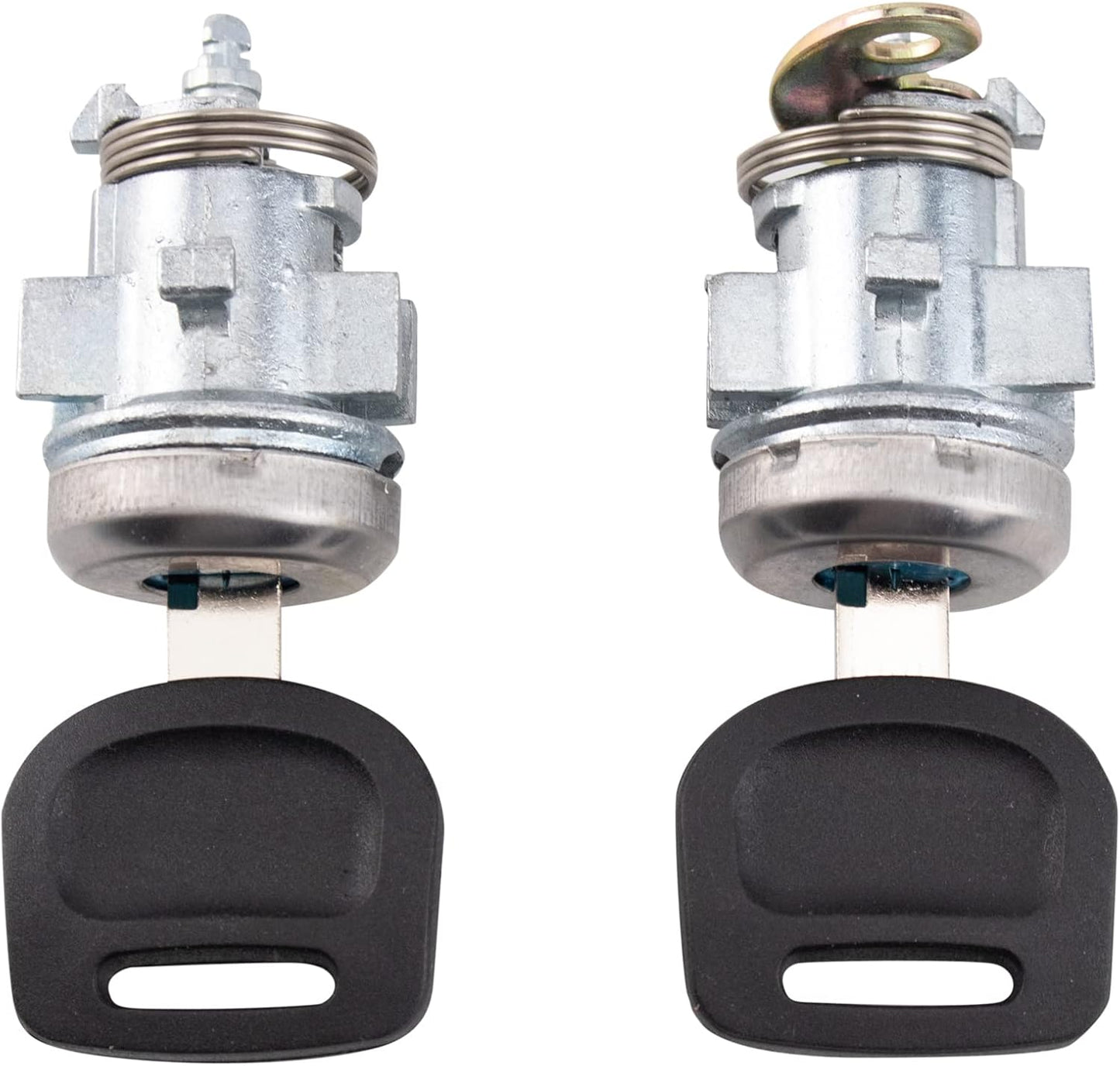 TRQ Door Lock Cylinder Set Compatible with Freightliner Cascadia M2 100 M2 106 M2 112