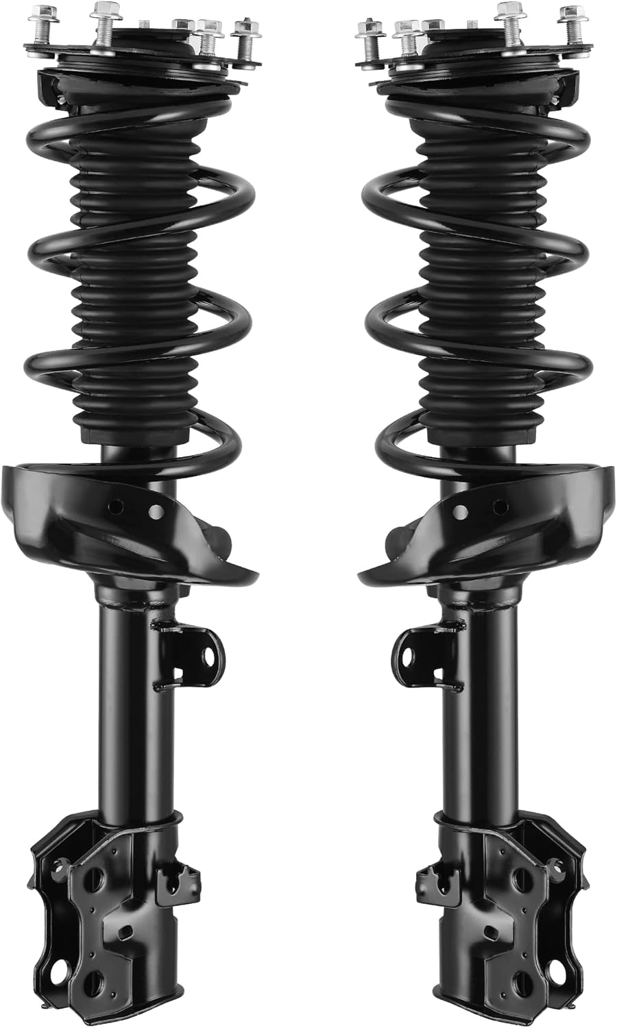 AUTOSAVER88 Front Pair Complete Quick Struts Shocks Compatible with 2007-2014 CR-V
