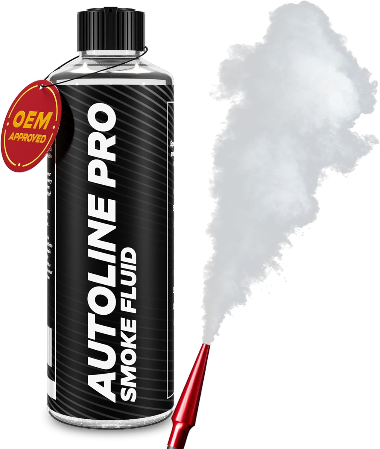 Automotive Smoke Machine for EVAP, Vacuum, Exhaust, and More Leak Detection Testing | Model 02 | Approved Smoke Fluid Included | Built-in Air Compressor | Pressure Gauge