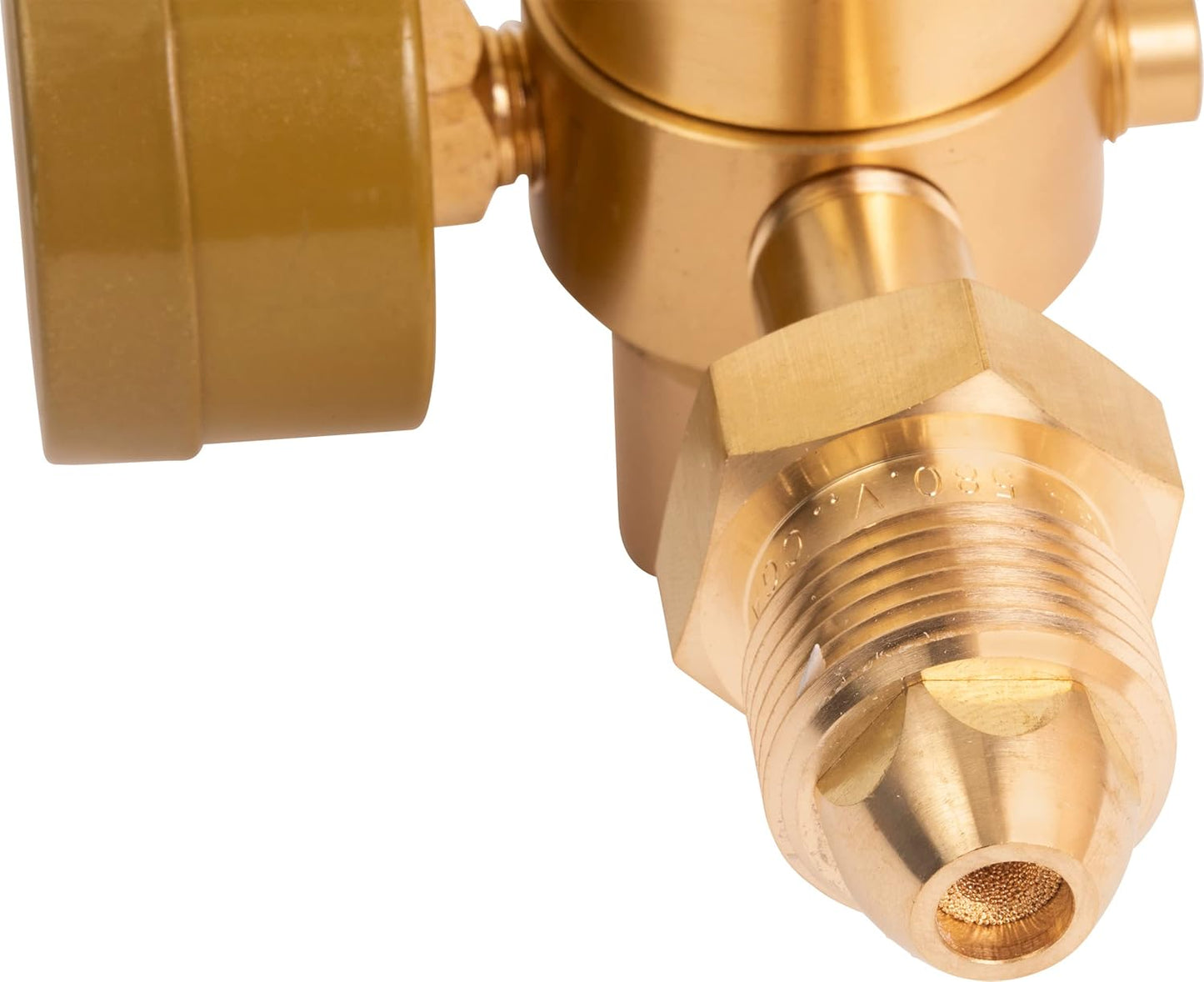 SPARC Argon Regulator & Flow Meter - Welding Gas Regulator for MIG Welding & TIG Welding 0-70CFH CGA580 LIFETIME USA WARRANTY