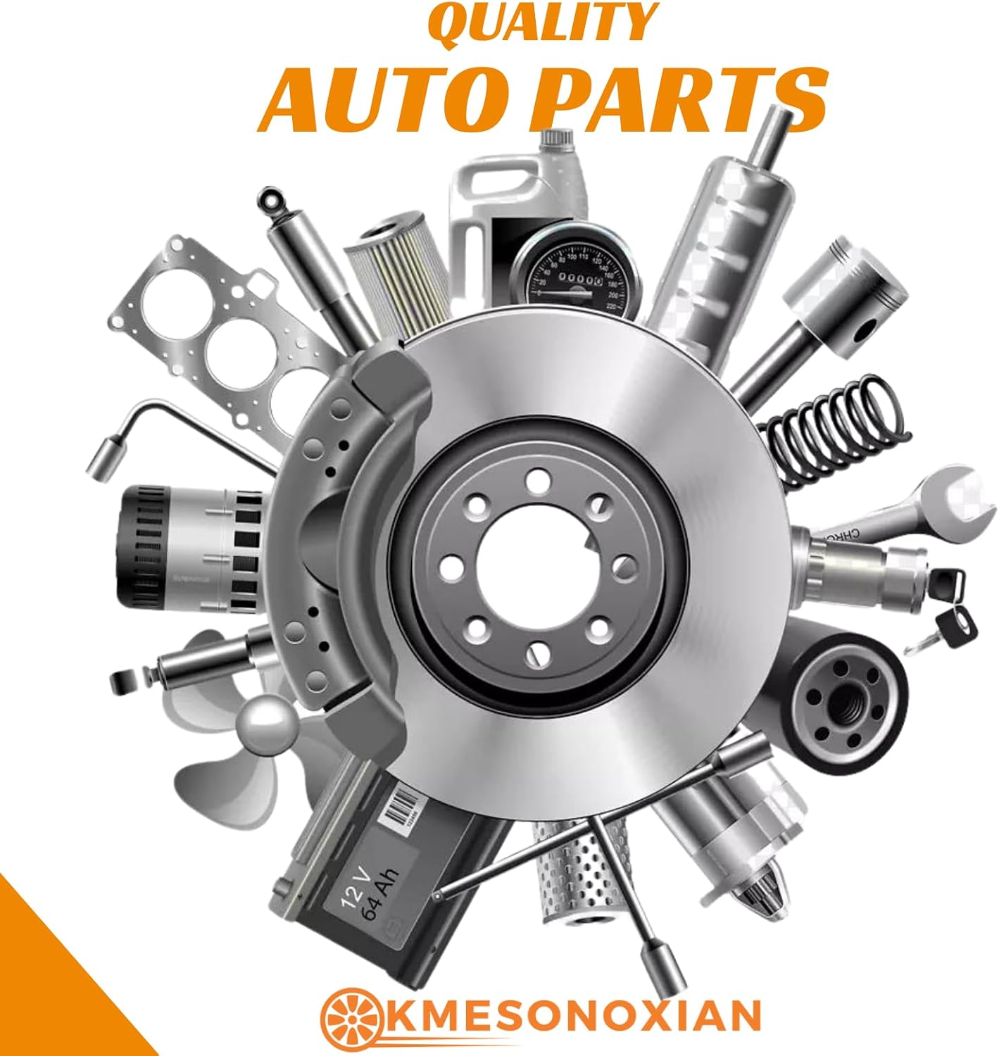 4PCS Front and Rear Shocks and Struts Kit, Struts and Shocks Complete Assembly, Suspension Kit Complete Strut Shock for Jeep Cherokee 2018 2017 2016 2015 2014