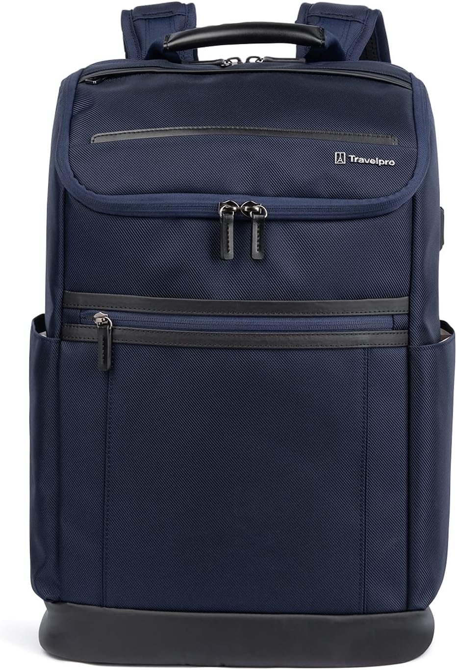 Travelpro Crew Executive Choice 3 Medium Top Load Backpack fits up to 15.6 Laptops and Tablets, USB A and C Ports, Men and Women, Titanium Grey