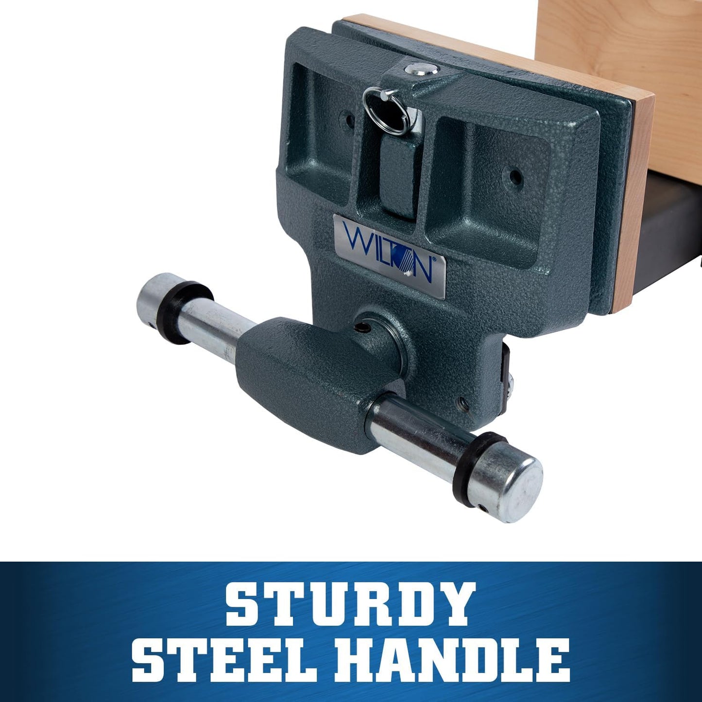 Wilton Woodworking Vise, 4" x 7" Jaw, 10" Max Jaw Opening, Rapid-Action (Model 78A)