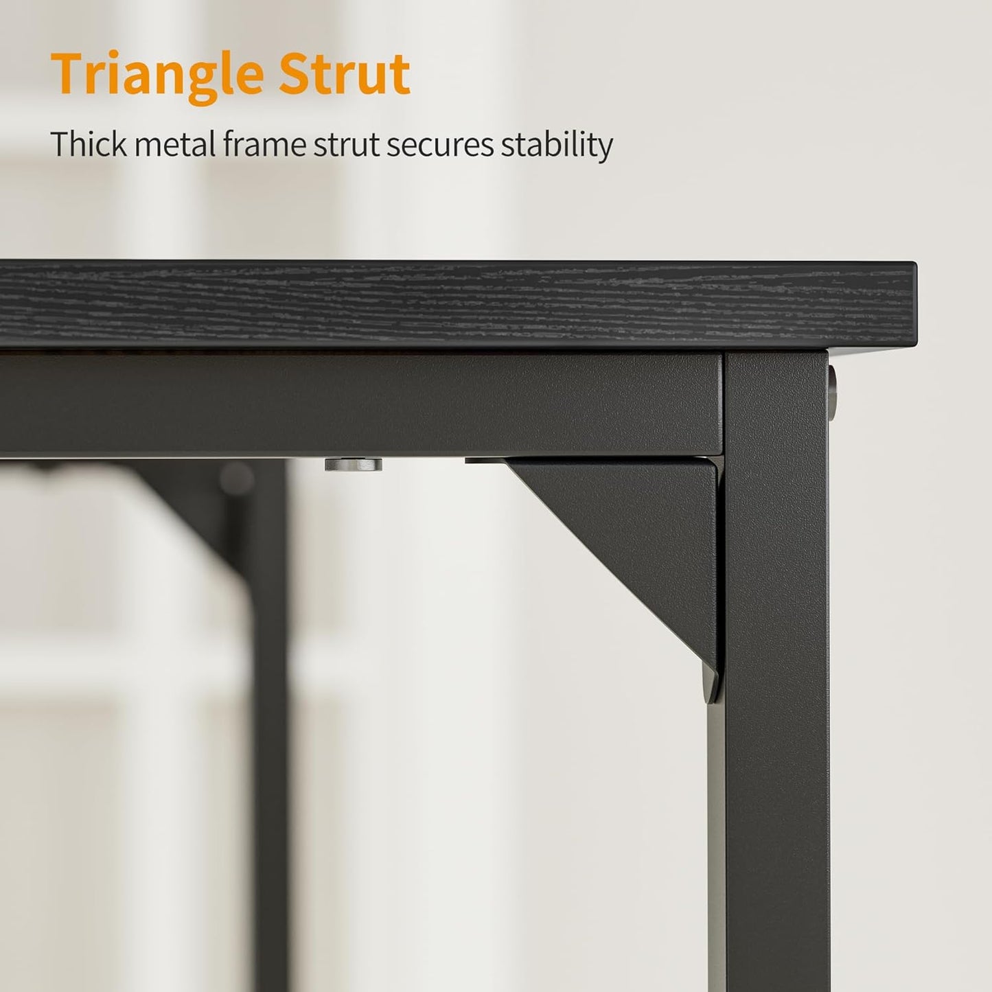 BANTI Computer Desk, 32 inch Home Office Desk, Modern Simple Style PC Table for Home, Office, Study, Writing, Black