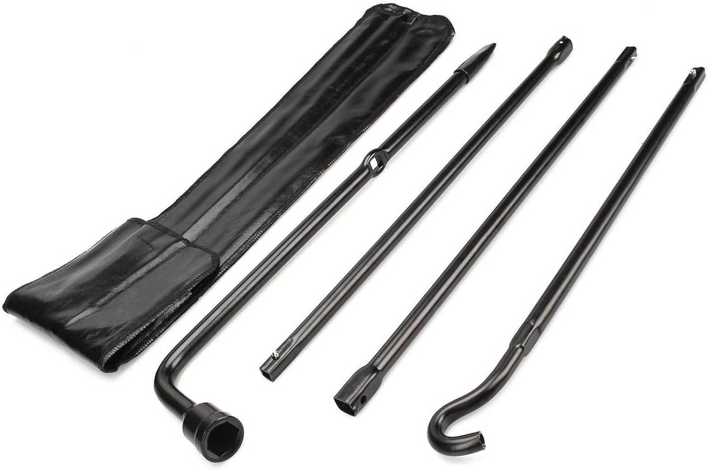Spare Tire Removal Tool and Scissor Jack Handle 2 Ton Set for Ford F150 Truck (2004 to 2014) Wheel Release/Removal Repair Lug Wrench Replacement Kit