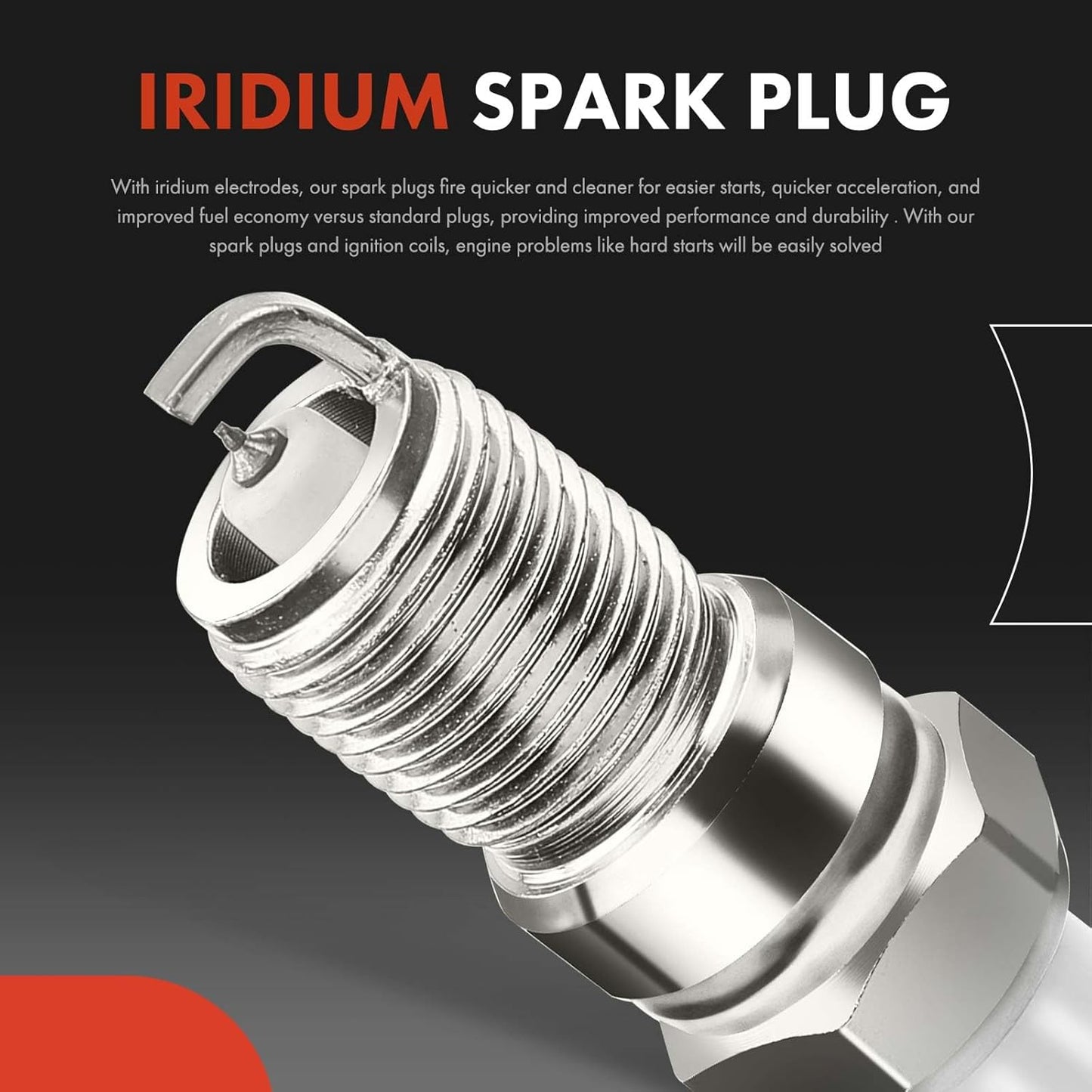 A-Premium 3 Ignition Coils with 6 Wires and 6 Iridium Spark Plugs Compatible with Chevy Malibu, Impala, Lumina, Monte Carlo, Venture & Buick Century, Rendezvous & Oldsmobile Alero & Pontiac Grand Am