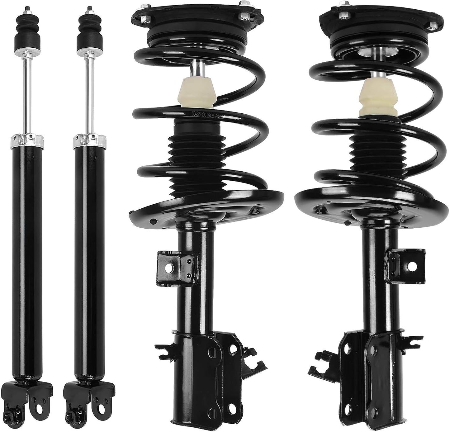 AUTOSAVER88 Complete Struts Shocks Compatible with 1994-2004 Ford Mustang Front & Rear 4 pcs