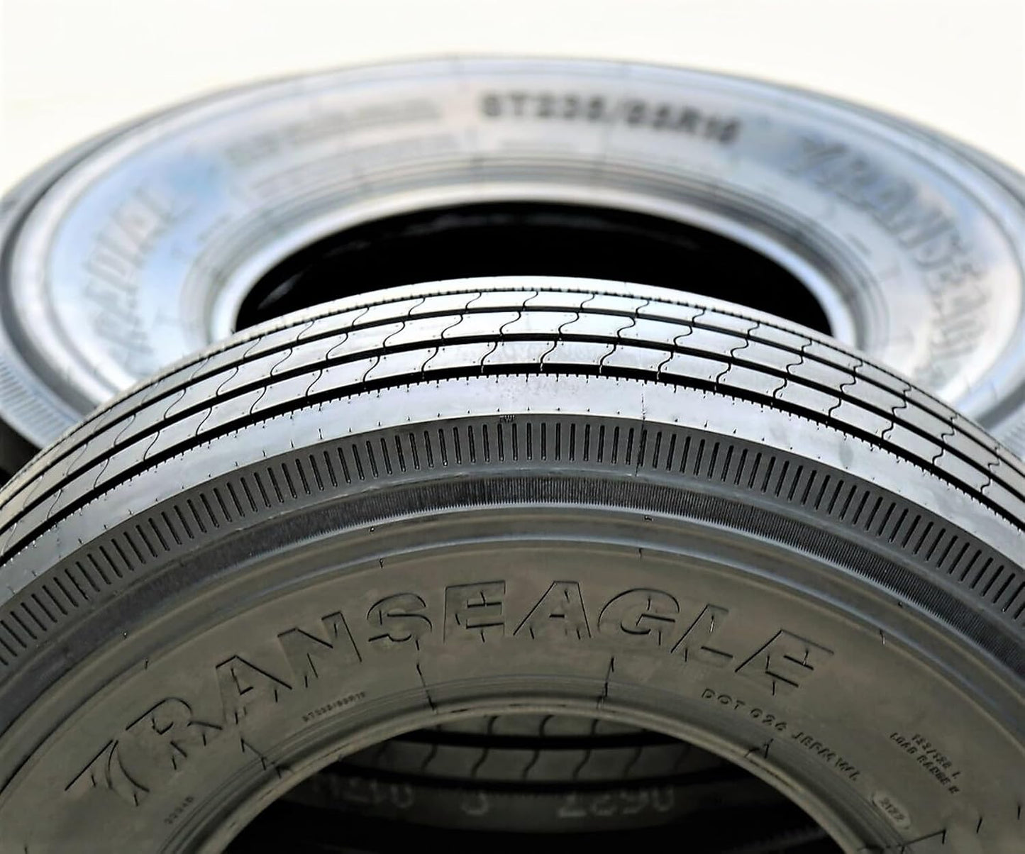 Transeagle ST Radial All Steel Heavy Duty Premium Trailer Radial Tire-ST235/85R16 235/85/16 235/85-16 133/128L Load Range H LRH 16-Ply BSW Black Side Wall