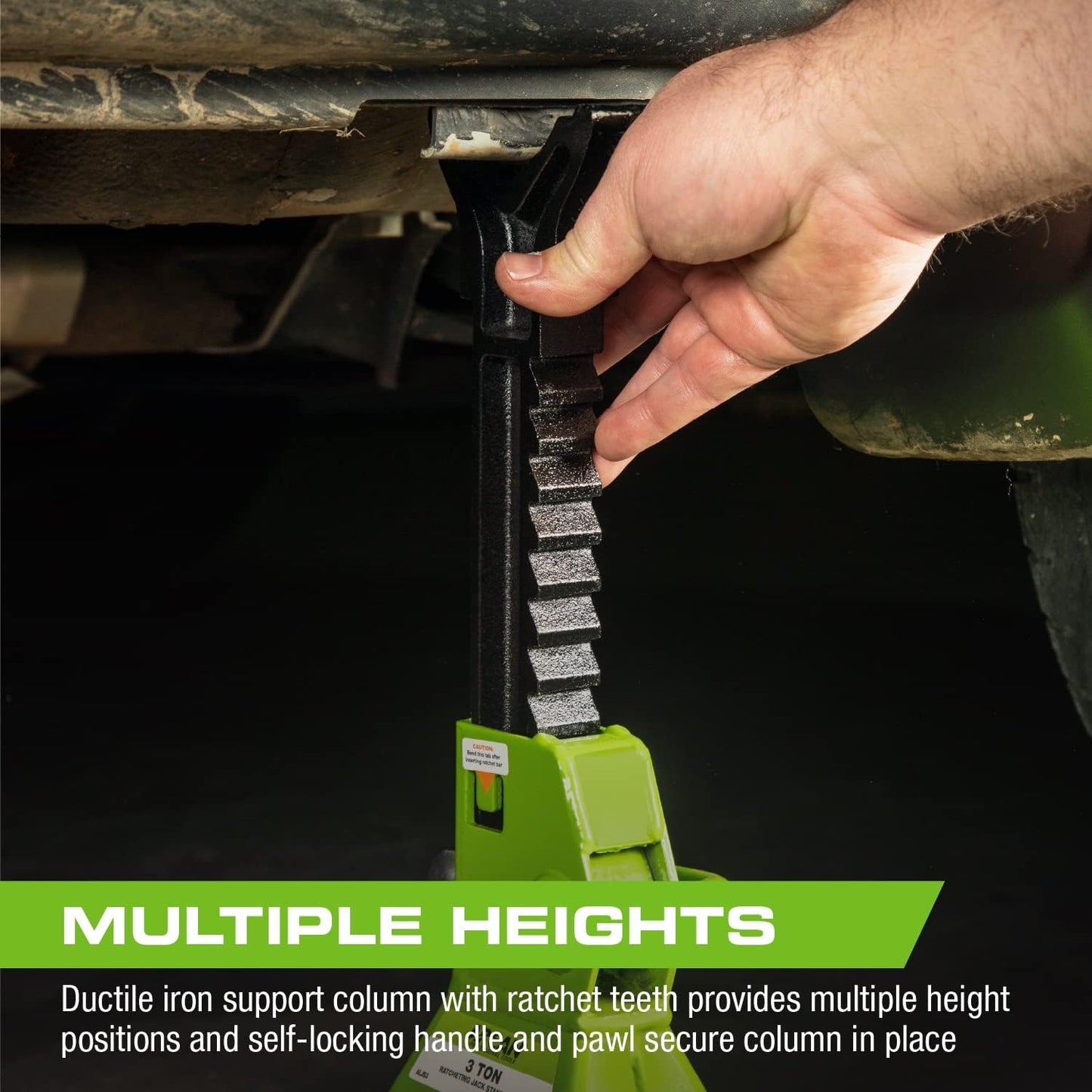 ARCAN TOOLS 3-Ton Steel Jack Stands (ALJS3)
