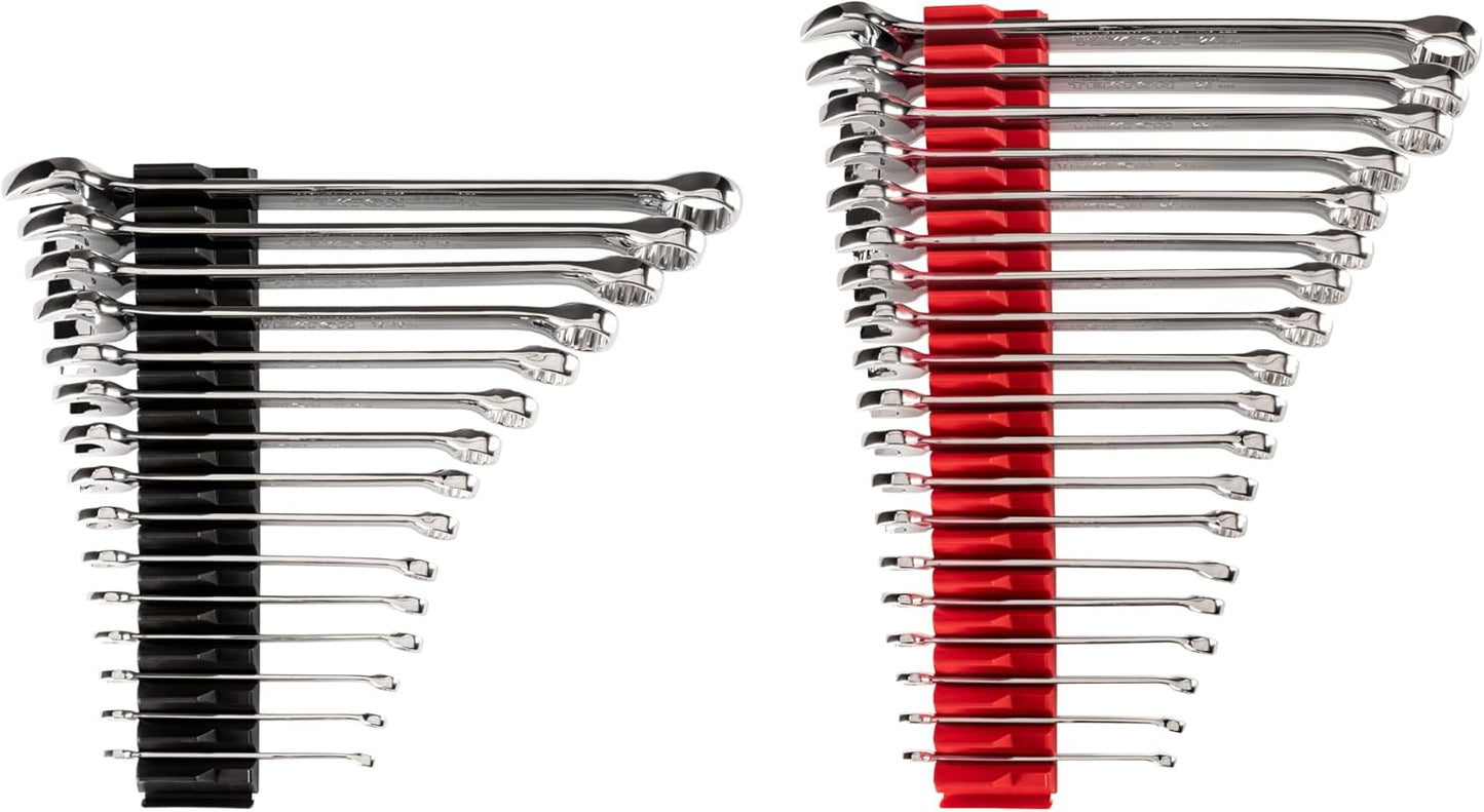 TEKTON Combination Wrench Set with Modular Organizers, 46-Piece (1/4-1-1/4 in., 6-32 mm) | WCB95303