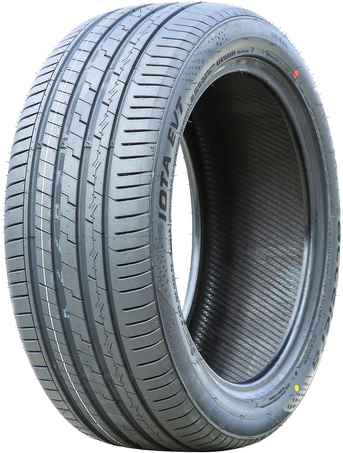 Accelera Iota EVT Passenger Car Summer High Performance Radial Tire-245/40R18 245/40ZR18 245/40/18 245/40-18 97Y Load Range XL 4-Ply BSW Black Side Wall UTQG 320AA