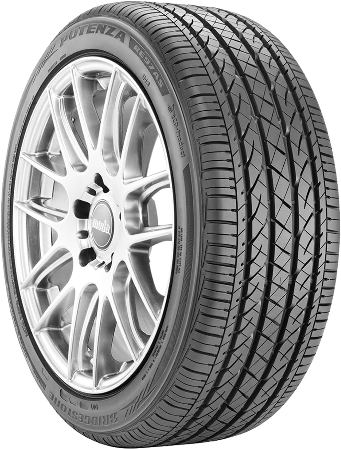 Bridgestone Potenza RE97AS All-Season Performance Tire P255/35R20 97 V Extra Load