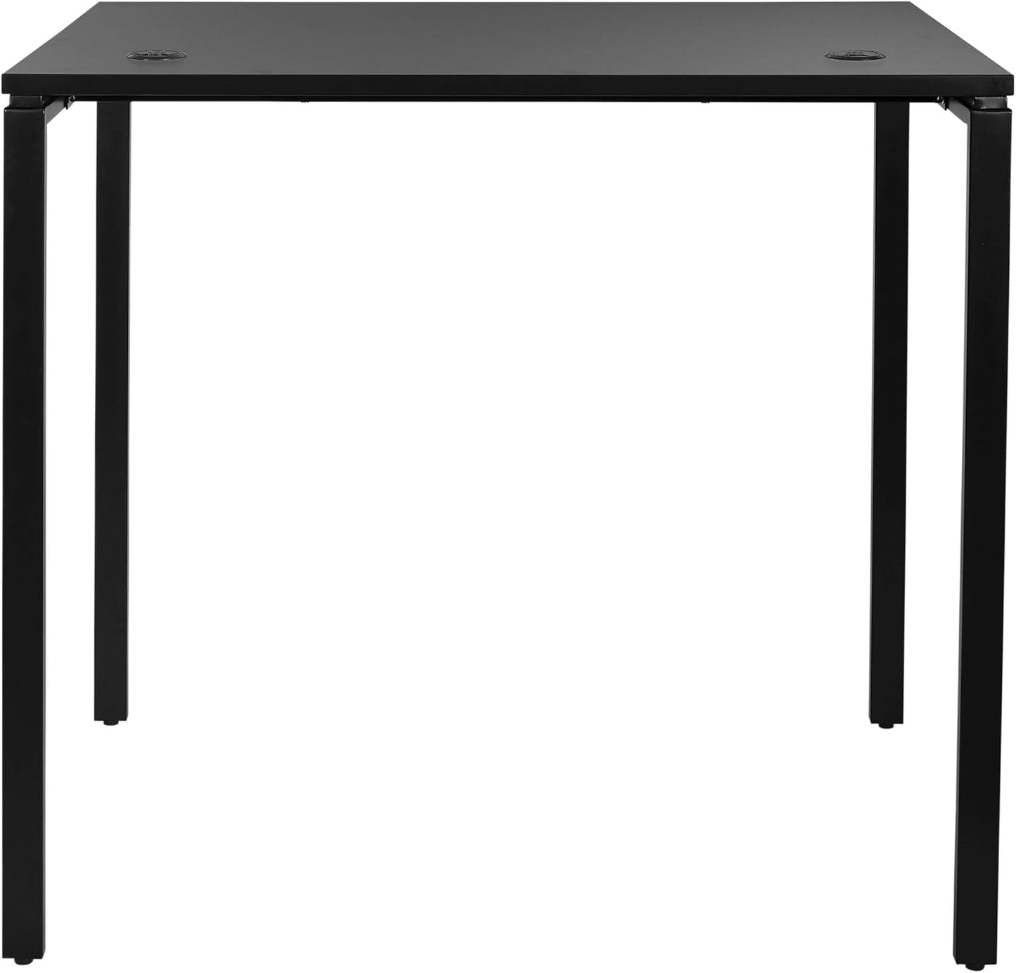 OSP Home Furnishings Prado Home Office Writing Desk, 48 Inches 42 Inches, 48-inches Wide x 42-inches High, Black