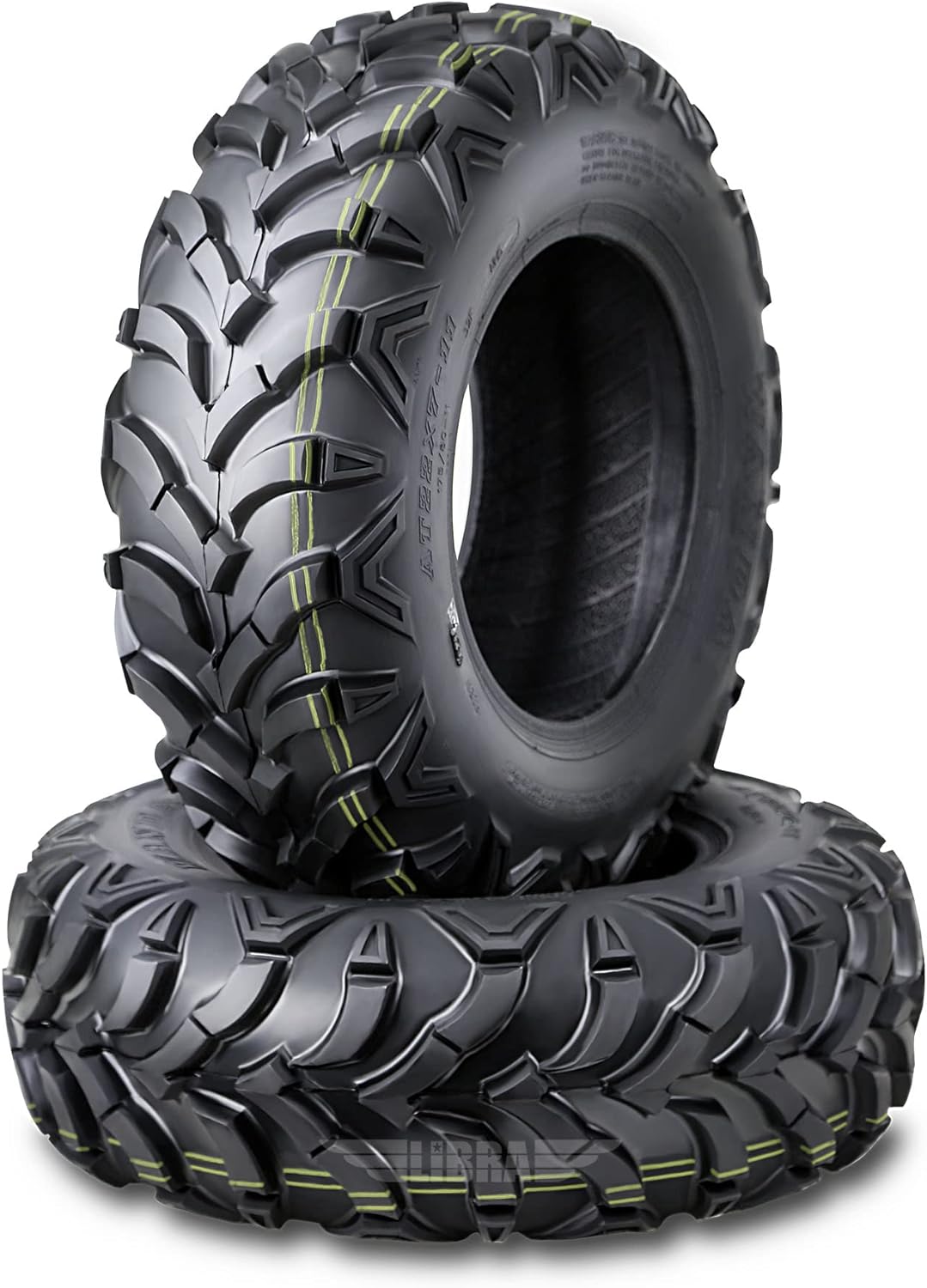 WANDA (Set 2) UTV ATV Tires 27x9-14 27x9x14 8-Ply Solid Mud 20mm tread