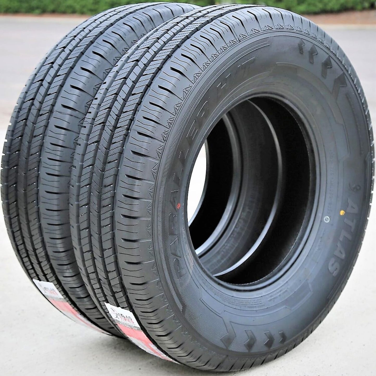 Atlas Paraller H/T All-Season Truck/SUV Highway Radial Tire-245/75R16 245/75/16 245/75-16 111T Load Range SL 4-Ply BSW Black Side Wall