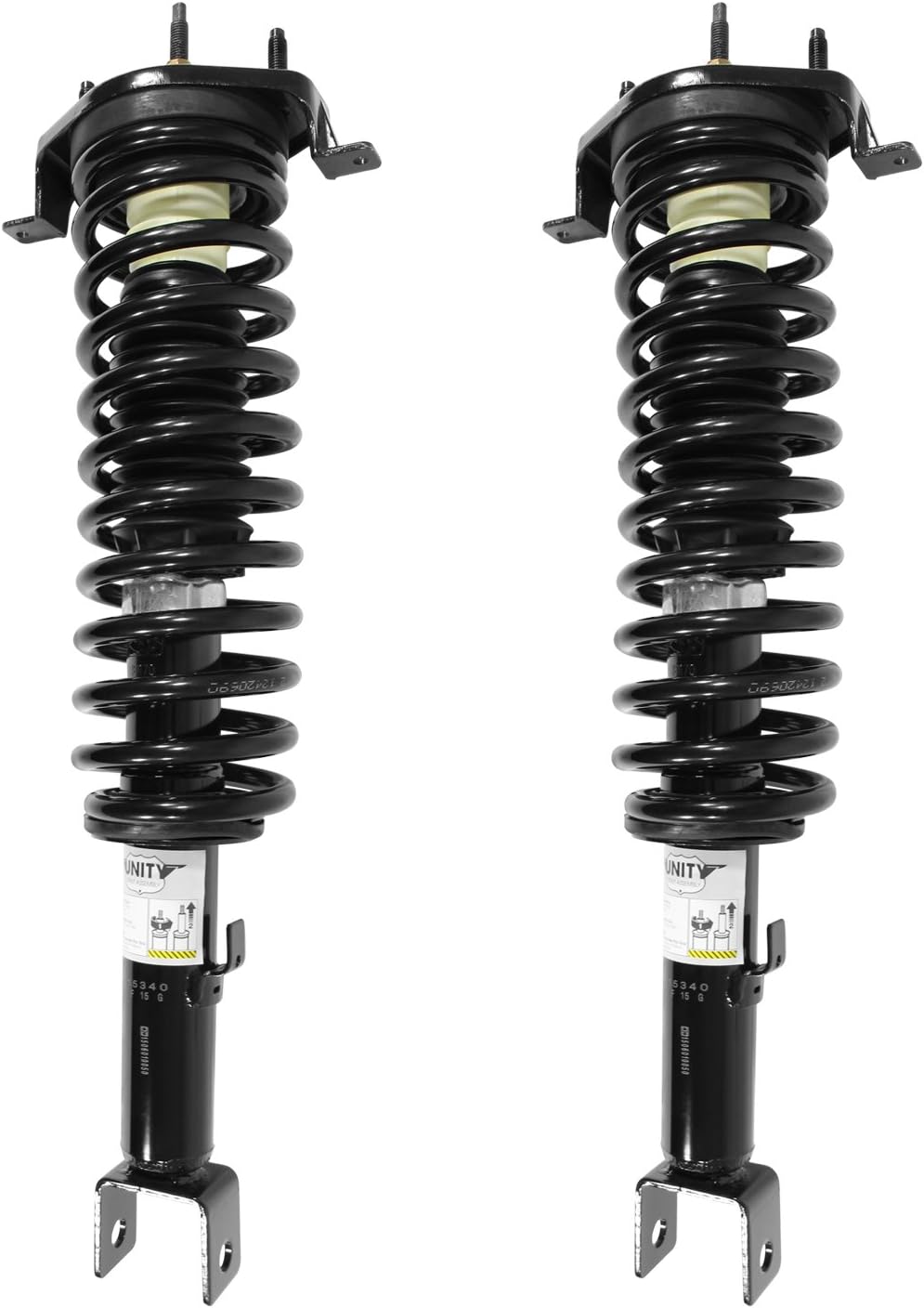 UNITY AUTOMOTIVE 2-15340-001 Rear Wheel Complete Strut Assembly Kit (Pack of 2), Fits 2001-2006 Chrysler Sebring