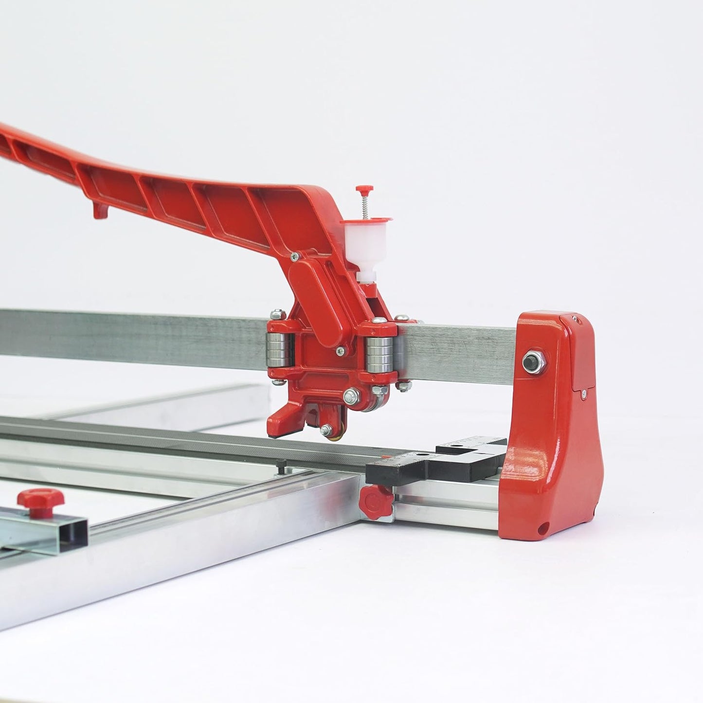 48inch Manual Tile Cutter Machine Single Slide Rail Adjustabl Ceramic Porcelain Tile Floor Cutting Heavy Duty 1200mm