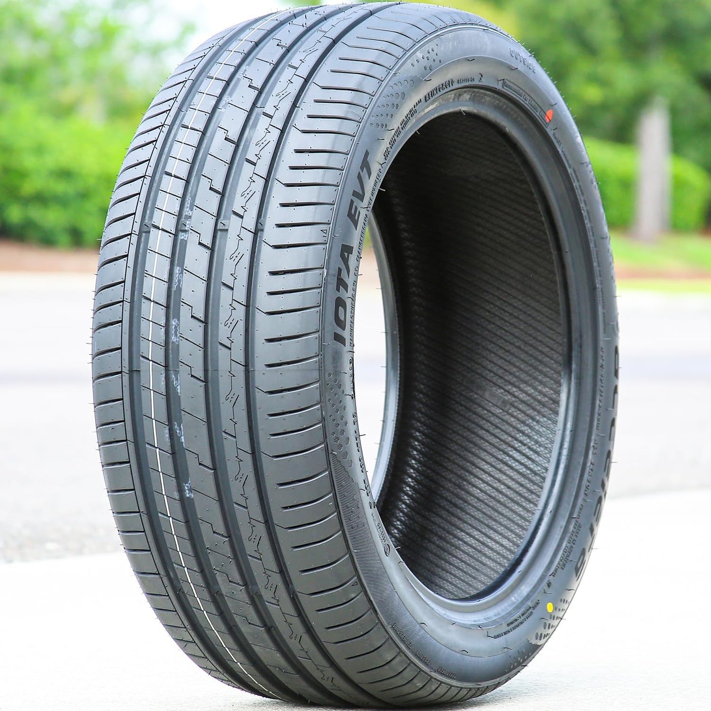 Accelera Iota EVT Passenger Car Summer High Performance Radial Tire-245/40R18 245/40ZR18 245/40/18 245/40-18 97Y Load Range XL 4-Ply BSW Black Side Wall UTQG 320AA