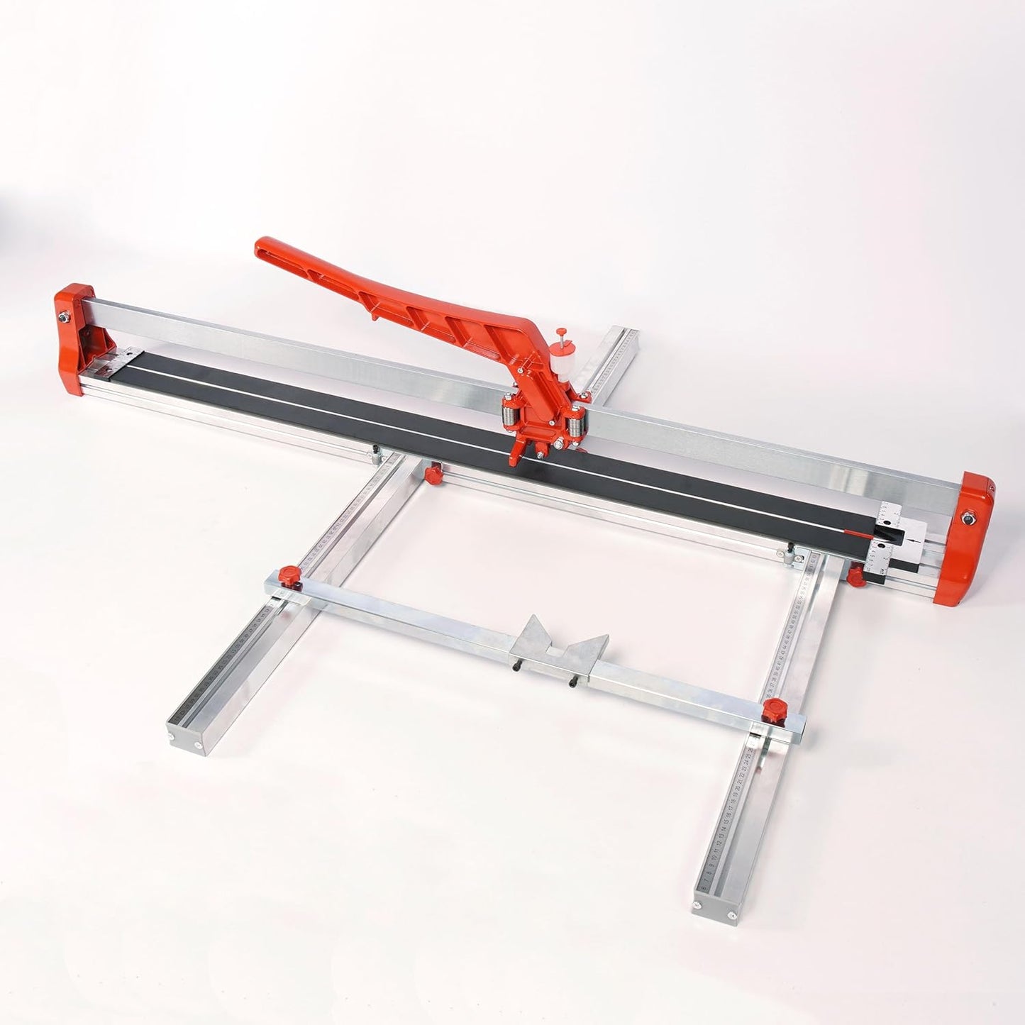 48inch Manual Tile Cutter Machine Single Slide Rail Adjustabl Ceramic Porcelain Tile Floor Cutting Heavy Duty 1200mm