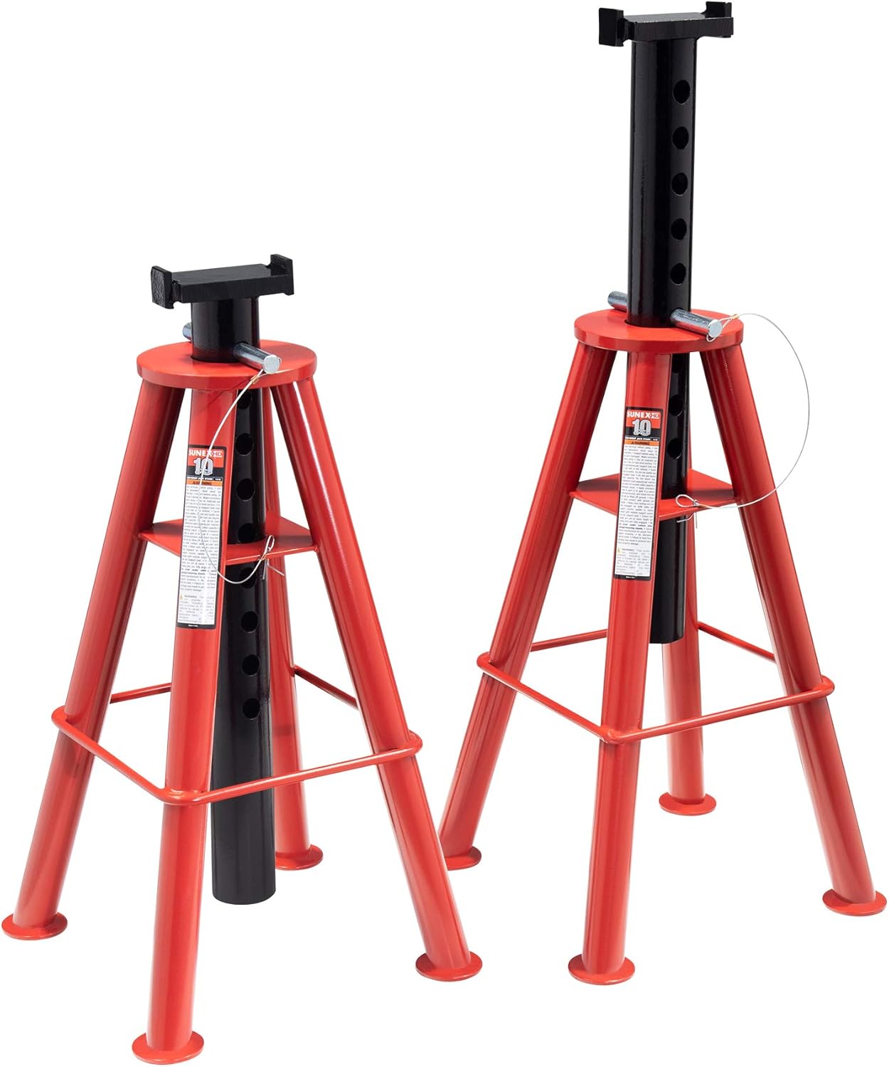 SUNEX TOOLS 1522A 22-Ton Jack Stands, Pair