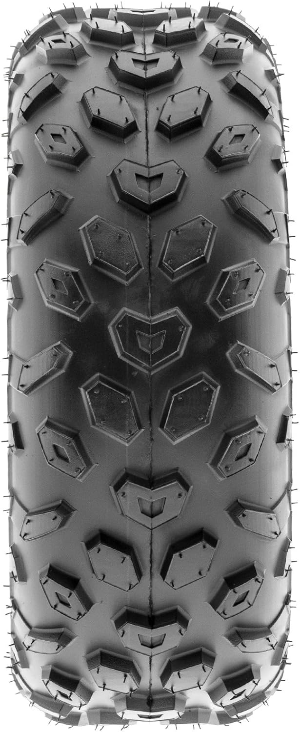 SunF A014 XC Sport-Racing Go-Kart & Quad ATV 19x7-8 Knobby Tire, 6 PR, Tubeless