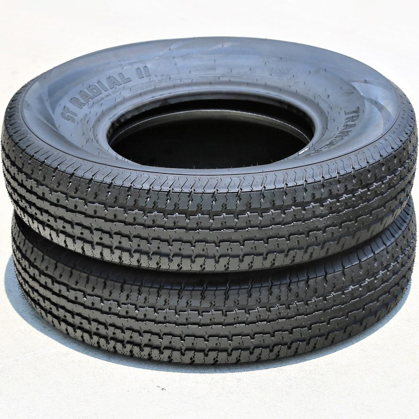 Transeagle ST Radial II Premium Trailer Radial Tire-ST175/80R13 175/80/13 175/80-13 97/93L Load Range D LRD 8-Ply BSW Black Side Wall