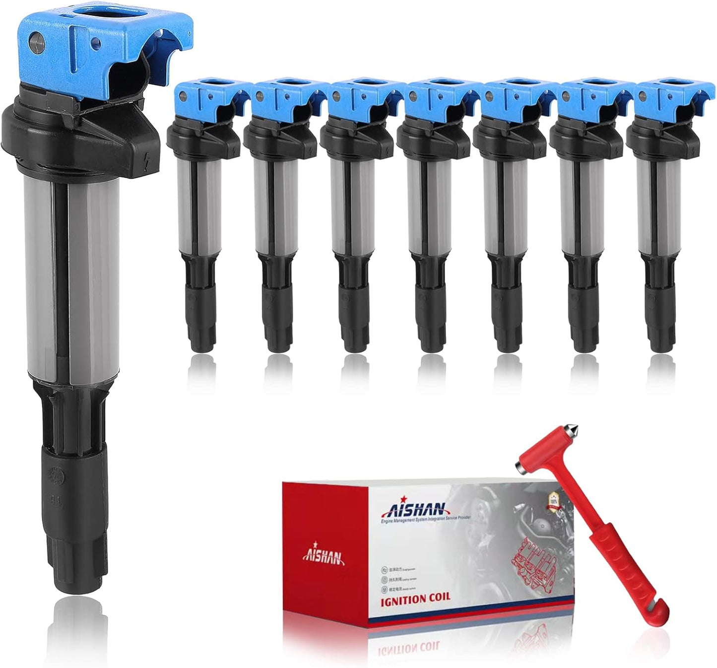 Set of 4 Ignition Coil Pack Compatible with Nissan Altima 2007-2017, Cube Sentra Rogue Cube Versa Urvan Pathfinder, for Infiniti QX60 2014 2015 L4 1.8L 2.0L 2.5L Replace UF549