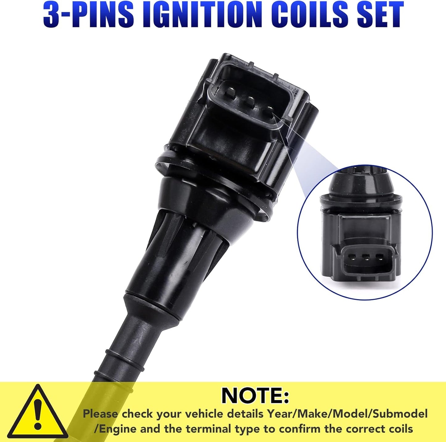 Set of 8 Ignition Coil Pack and Spark Plugs Fits for 2004 2005 2006 2007 Nissan Titan Armada Infiniti QX56 5.6 V8 Replaces# UF510 C1483
