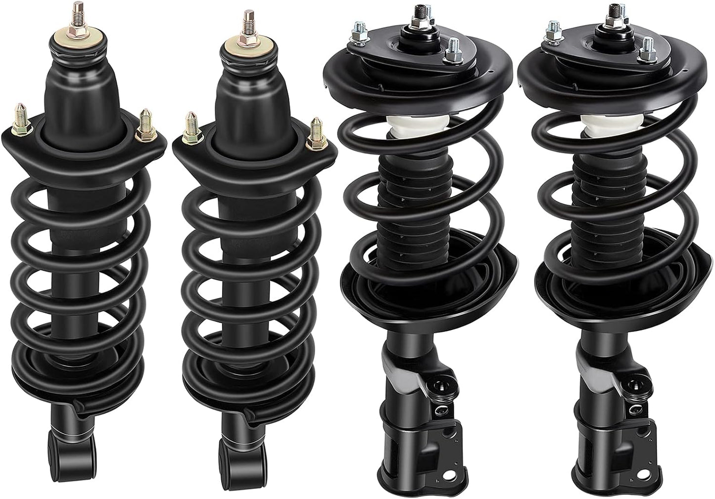 AUTOMUTO Strut Spring Assembly Front and Rear Pair Shock Struts Coil Springsr Fit 2002-2006 for Honda CR-V 4WD AWD FWD