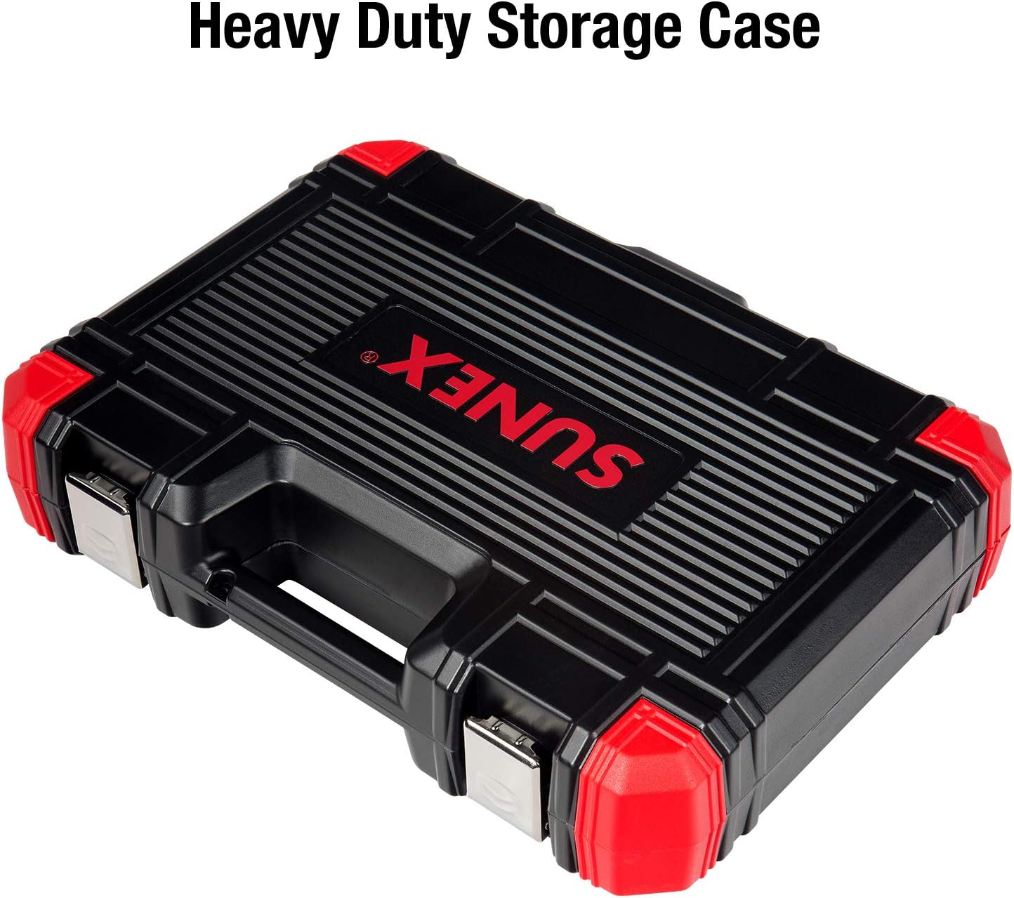 SUNEX TOOLS 2637L 20pc 1/2" Drive Impact Hex Driver Master Set 6in. ¼” to 9/32” and 6mm to 17mm, ,
