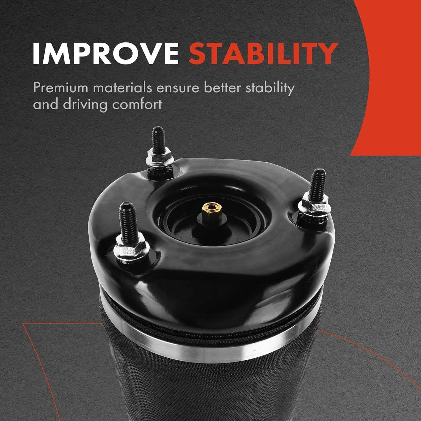 A-Premium Front Left or Right Air Suspension Strut Assembly Compatible with Mercedes-Benz GL320 GL350 GL450 GL550 ML320 ML350 ML450 ML500 ML550, Driver or Passenger Side, Replace# 1643205813