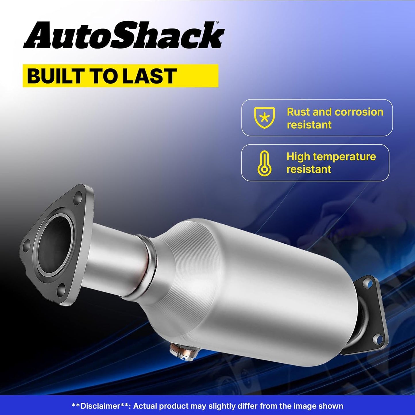 AutoShack Catalytic Converter Direct Fit Replacement for 2006-2008 Toyota Solara 2007 2008 2009 2010 2011 Camry 2.4L FWD (EPA Compliant) EMCC64739