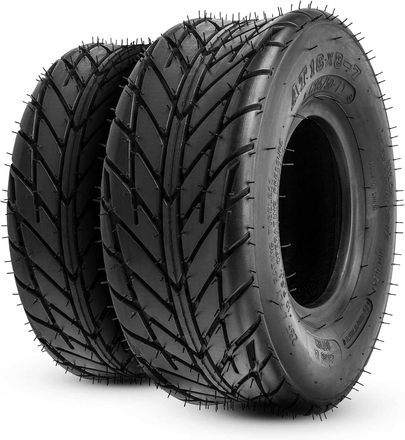 Torchbeam 22x10-9 Go Kart Tire, 6-Ply ATV UTV Off-Road Tires, Mud, Gravel, Sand, Rocky and UTV Tires, 2x ATV TIRE