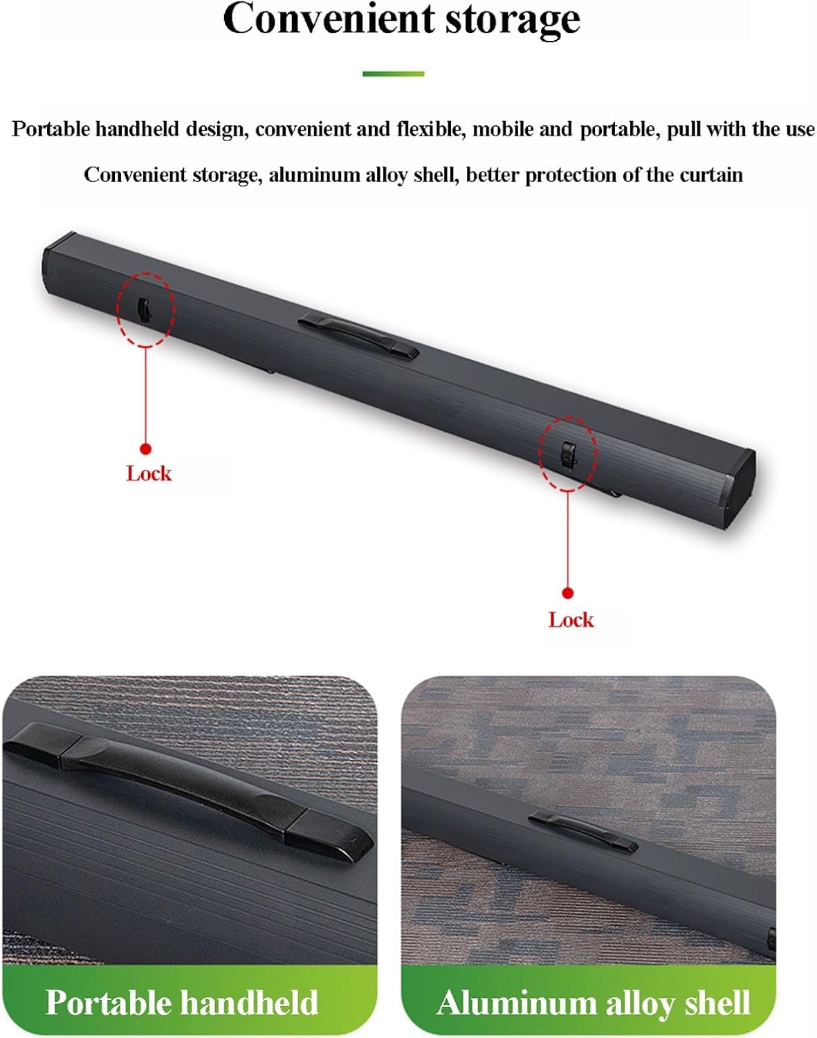 60/72/80 Inch Manual Pull Up Projector Screen 16:9 Floor Standing Projector Screens with Stand, Portable and Retractable Video Projection Screen for Indoor Outdoor(72in/16:9)