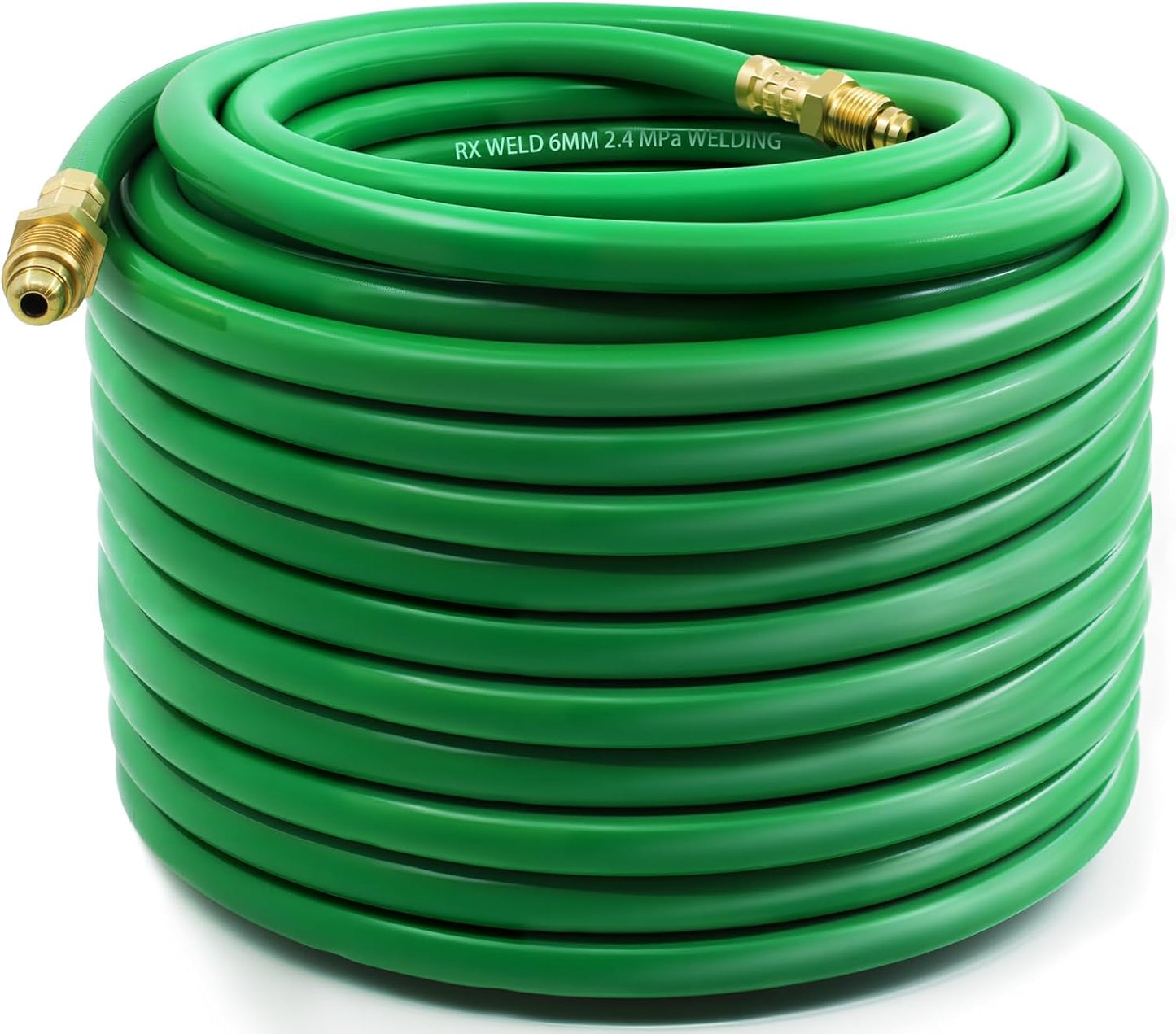RX WELD Inert Gas Welding Hose 50FT - Argon Flow Hose, (50FT, Green)