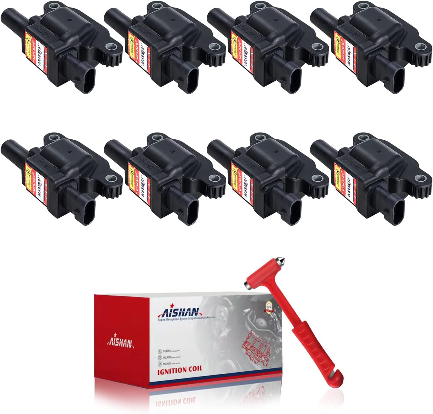 Set of 4 Ignition Coil Pack Compatible with Nissan Altima 2007-2017, Cube Sentra Rogue Cube Versa Urvan Pathfinder, for Infiniti QX60 2014 2015 L4 1.8L 2.0L 2.5L Replace UF549