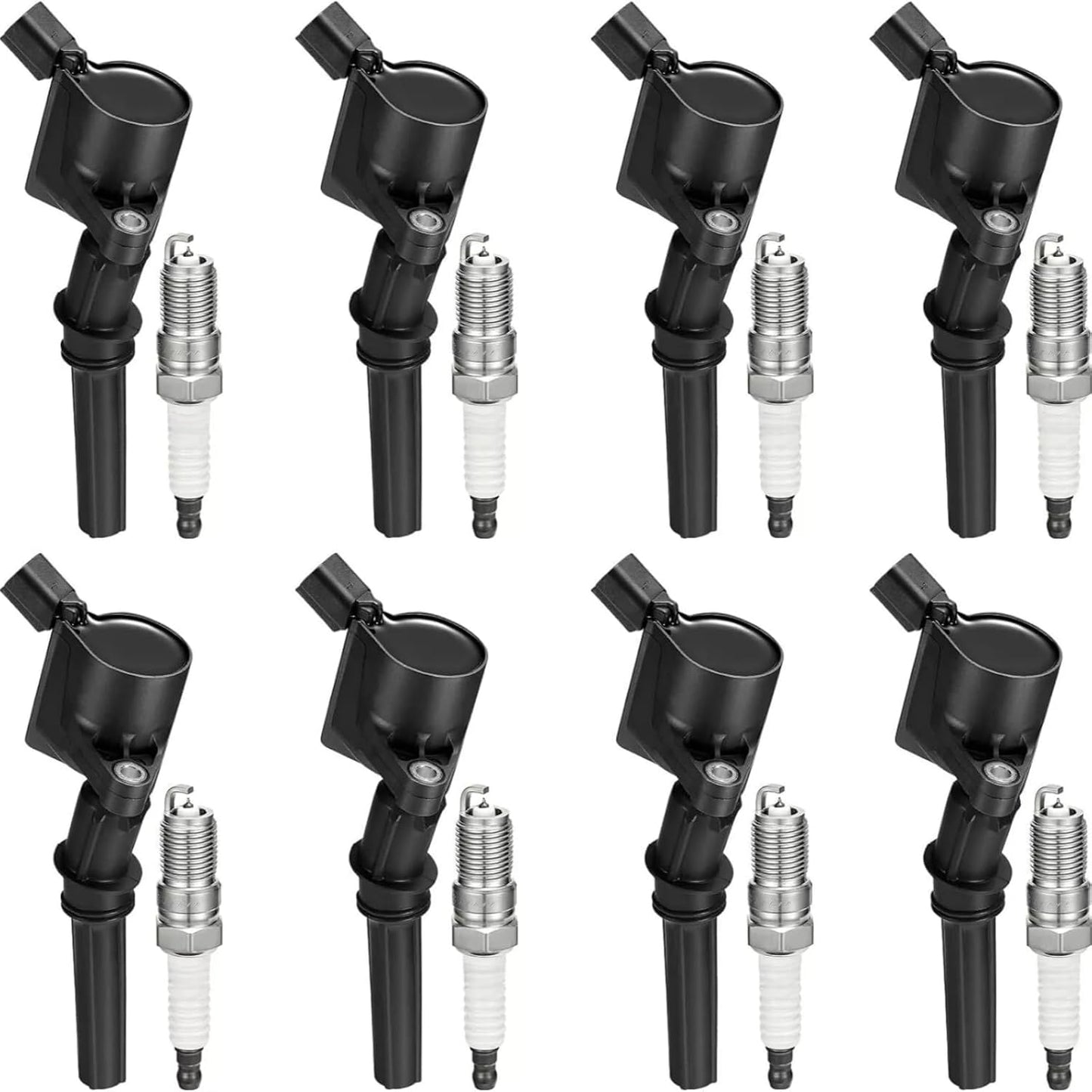 Set of 4 Ignition Coil Pack UF549 & 9029 Spark Plugs Compatible with Nissan Altima Cube Frontier NV200 Rogue Select Sentra Versa Note Suzuki Equator L4 1.6L 1.8L 2.0L 2.5L