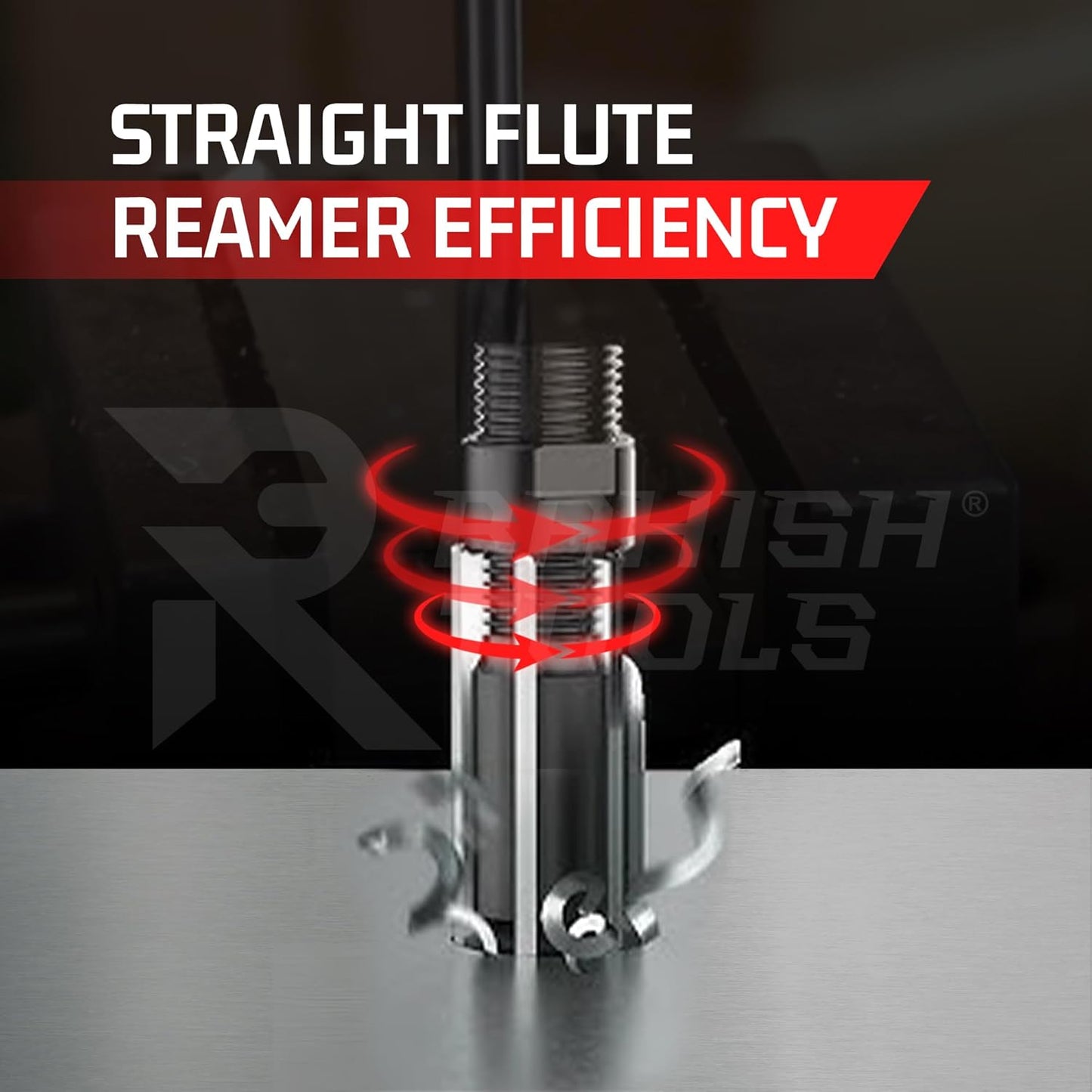 Adjustable Hand Reamer Tool H12 To H16 Sizes - 1-1/16" to 2-7/32" Reaming Tool for Precise Hole Finishing with Carbon Steel Blades - Hand Tools Reamers for Metal & Wood - 26.98mm-56.35 mm