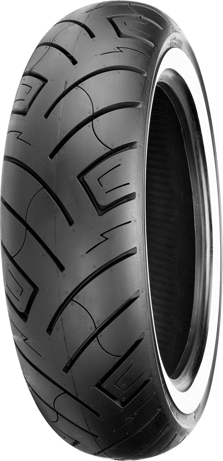 Shinko 777 Rear H.D. Motorcycle Tire 180/55B-18 (84H) White Wall