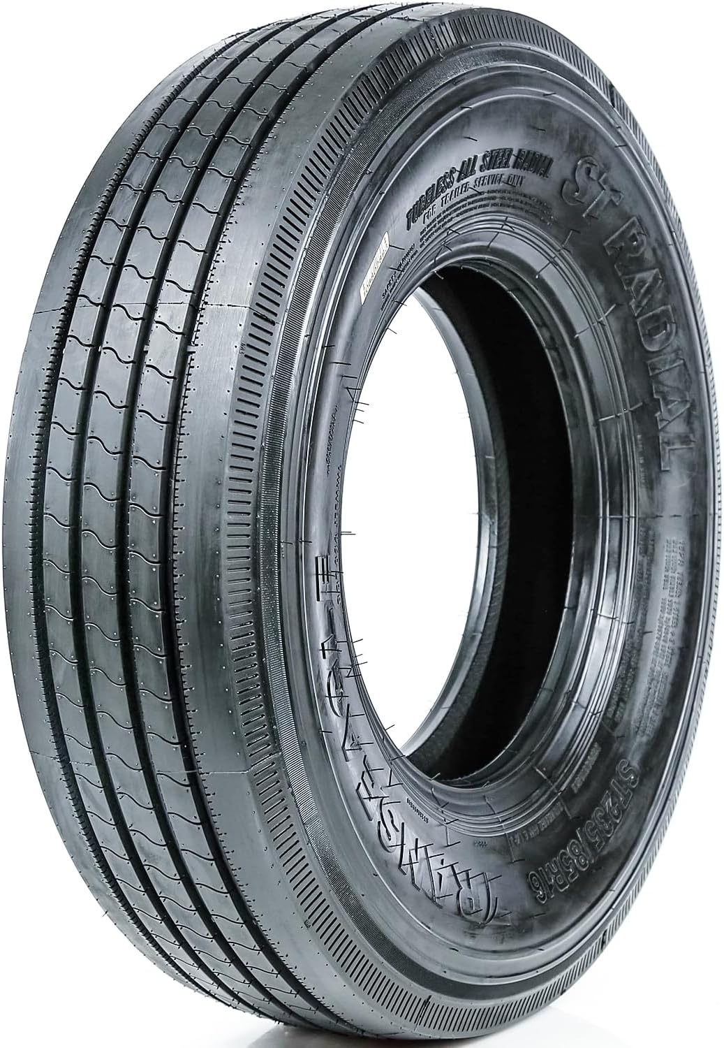 Transeagle ST Radial All Steel Heavy Duty Premium Trailer Radial Tire-ST235/85R16 235/85/16 235/85-16 133/128L Load Range H LRH 16-Ply BSW Black Side Wall