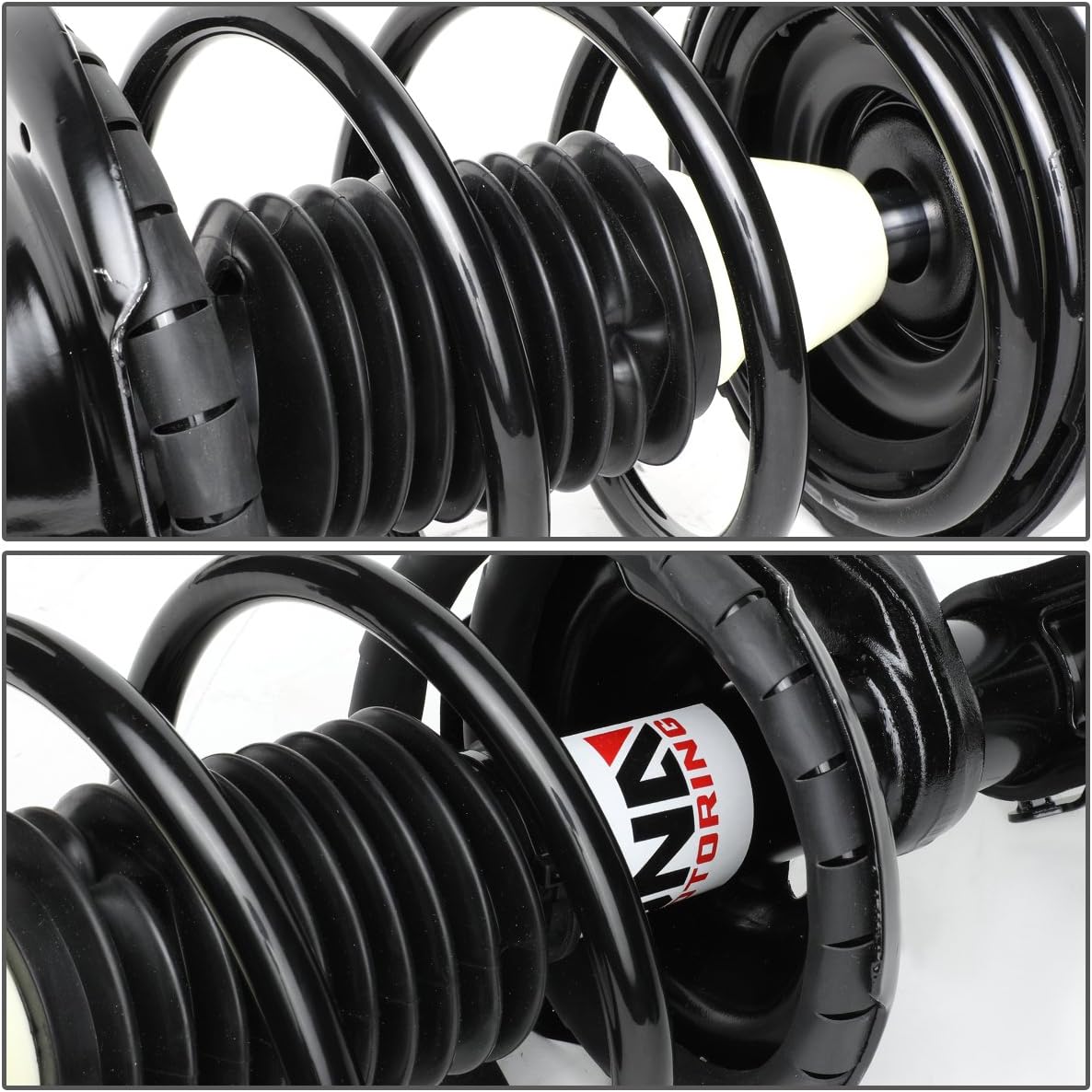 Auto Dynasty Front Struts Shocks Assembly and Coil Spring Compatible with 2001-2005 Honda Civic, Left and Right Complete Pair Shock Absorber 181433 181434