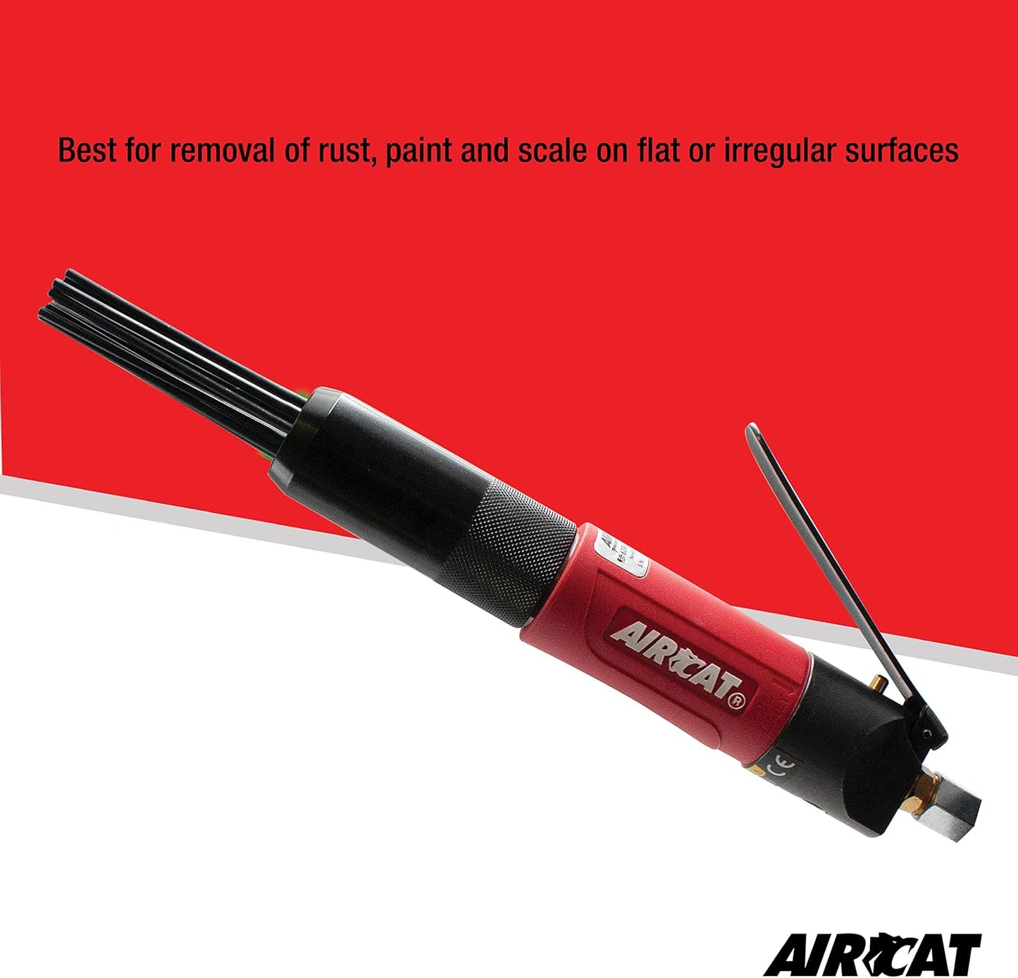 AIRCAT Pneumatic Tools 6390: Compact Needle Scaler 4,800 Blows per Minute