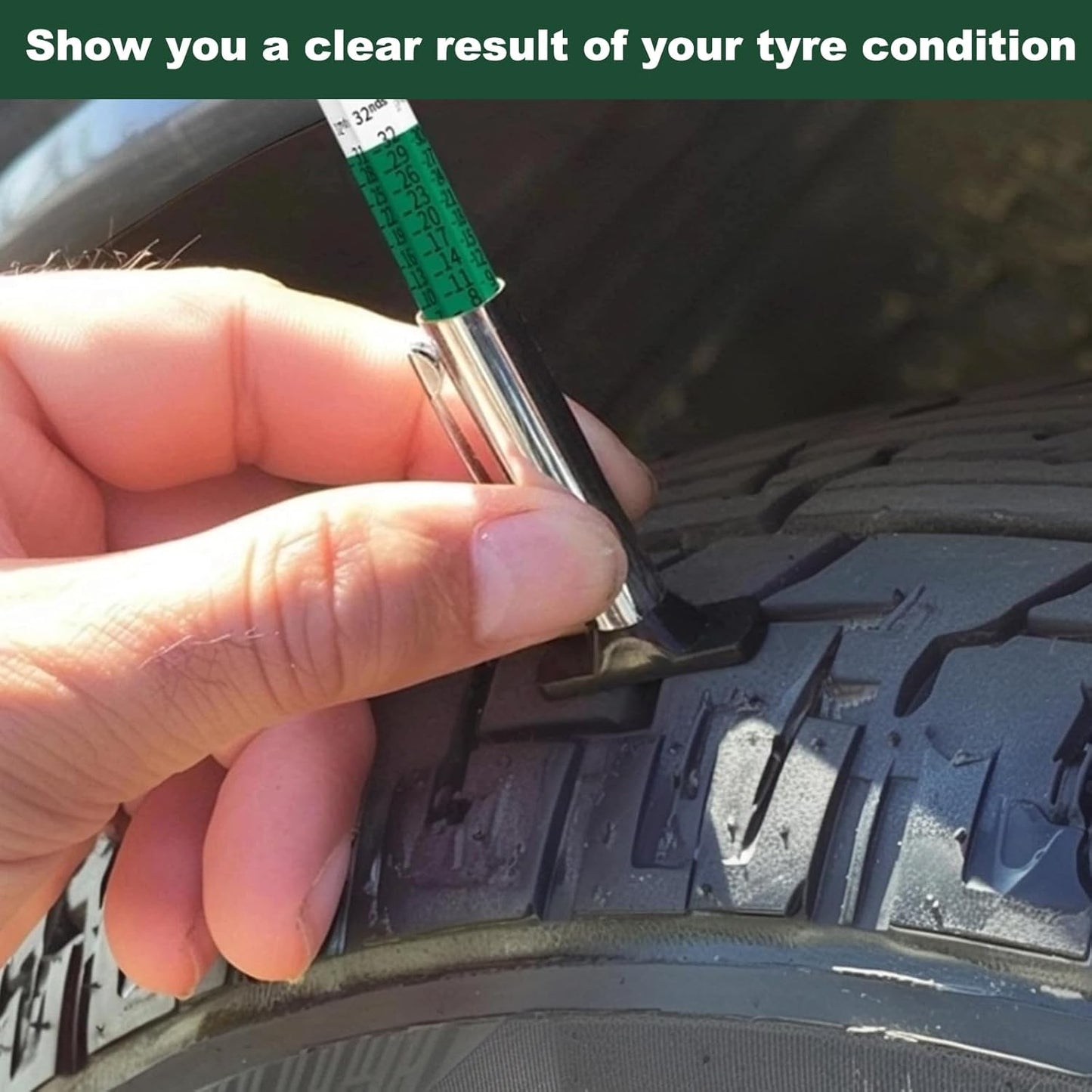 Tire Balance Beads 288oz Balancing Beads, Tempered Glass Tire Beads for Balance for Trucks, Trailer, Off-Road Vehicles, with Tire Tread Depth Gauge