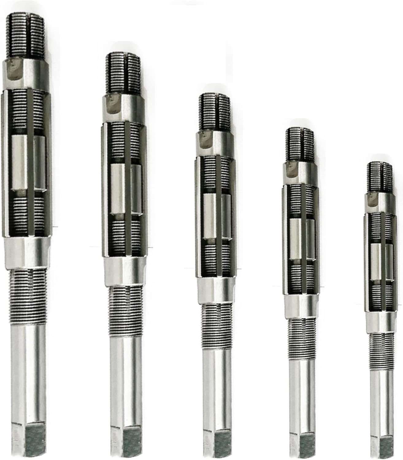 Adjustable Hand Reamer Tool H12 To H16 Sizes - 1-1/16" to 2-7/32" Reaming Tool for Precise Hole Finishing with Carbon Steel Blades - Hand Tools Reamers for Metal & Wood - 26.98mm-56.35 mm