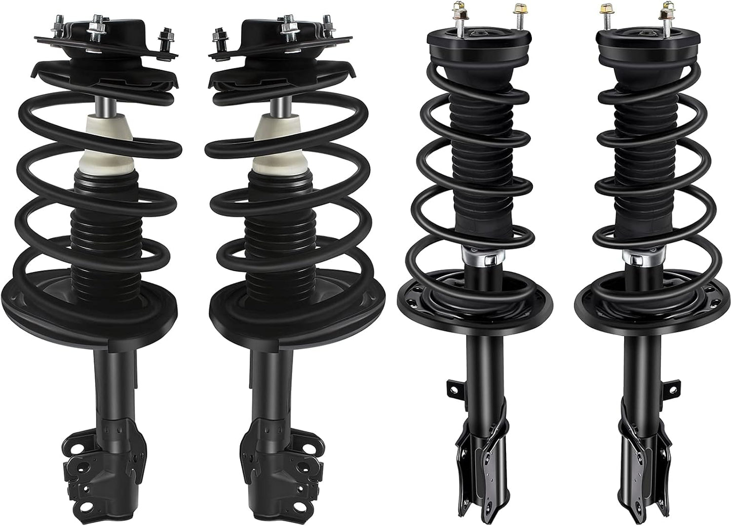 AUTOMUTO Strut Spring Assembly Front and Rear Pair Shock Absorber FWD for 2004-2006 for Toyota Camry,2004-2006 for Lexus Es330, 2004-2006 for Toyota Solara Replace for 172205 172206 172207 172208