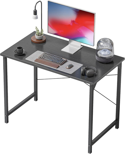 BANTI Computer Desk, 32 inch Home Office Desk, Modern Simple Style PC Table for Home, Office, Study, Writing, Black