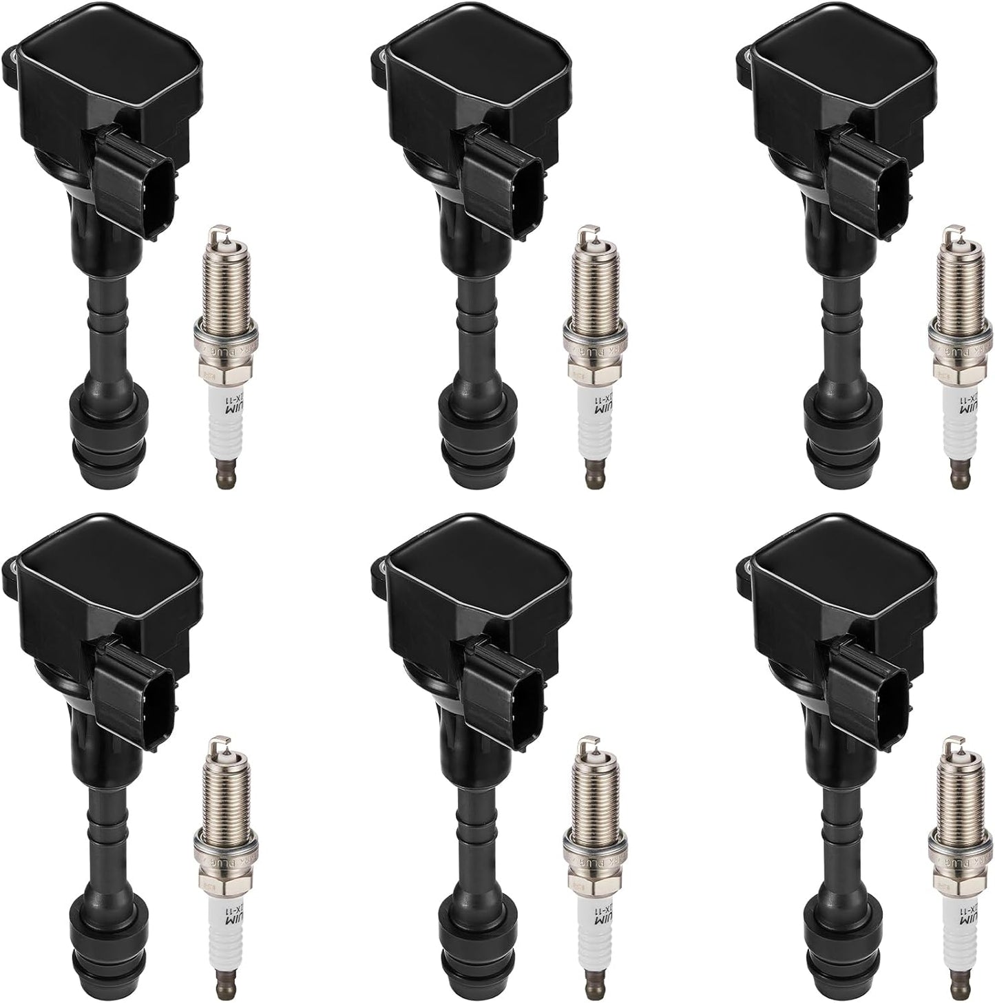 BDFHYK Ignition Coil UF349 Compatible with Nissan Altima 2005 2006 Nissan Xterra 2008 Nissan Maxima Pathfinder Frontier Quest Murano INFINITI I35 QX4 Nissan Coil Pack Coil for Suzuki 3.5L Set of 6