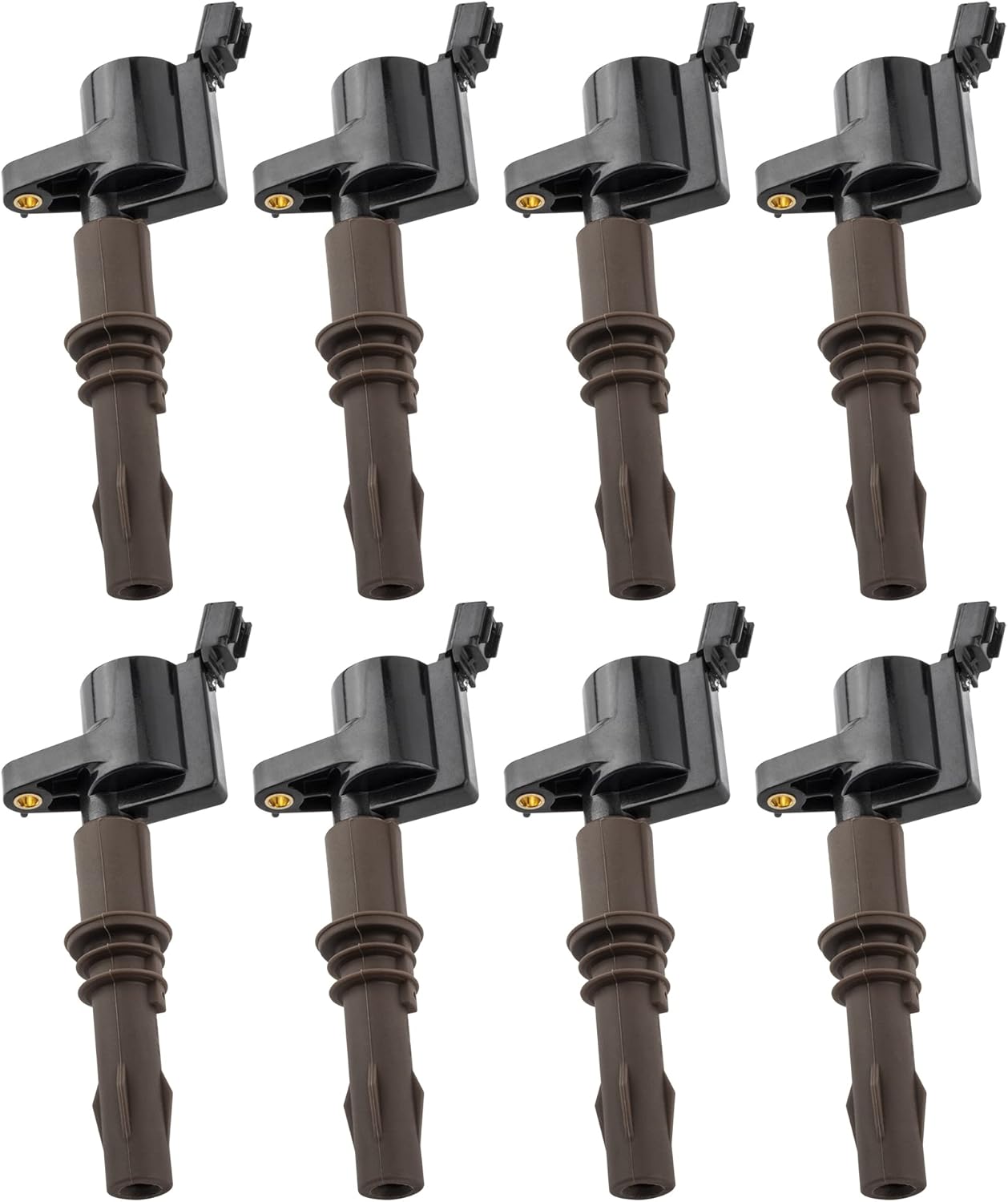 BOXI Set of 8 Ignition Coils Fit for Ford Expedition 2009-2014 | for Ford Explorer F-150 F-250 F350 Mustang Mountaineer 2008-2010 | for Lincoln Navigator 2008-2014 V8 4.6L 5.4L |C1659 8L3Z12029A DG521