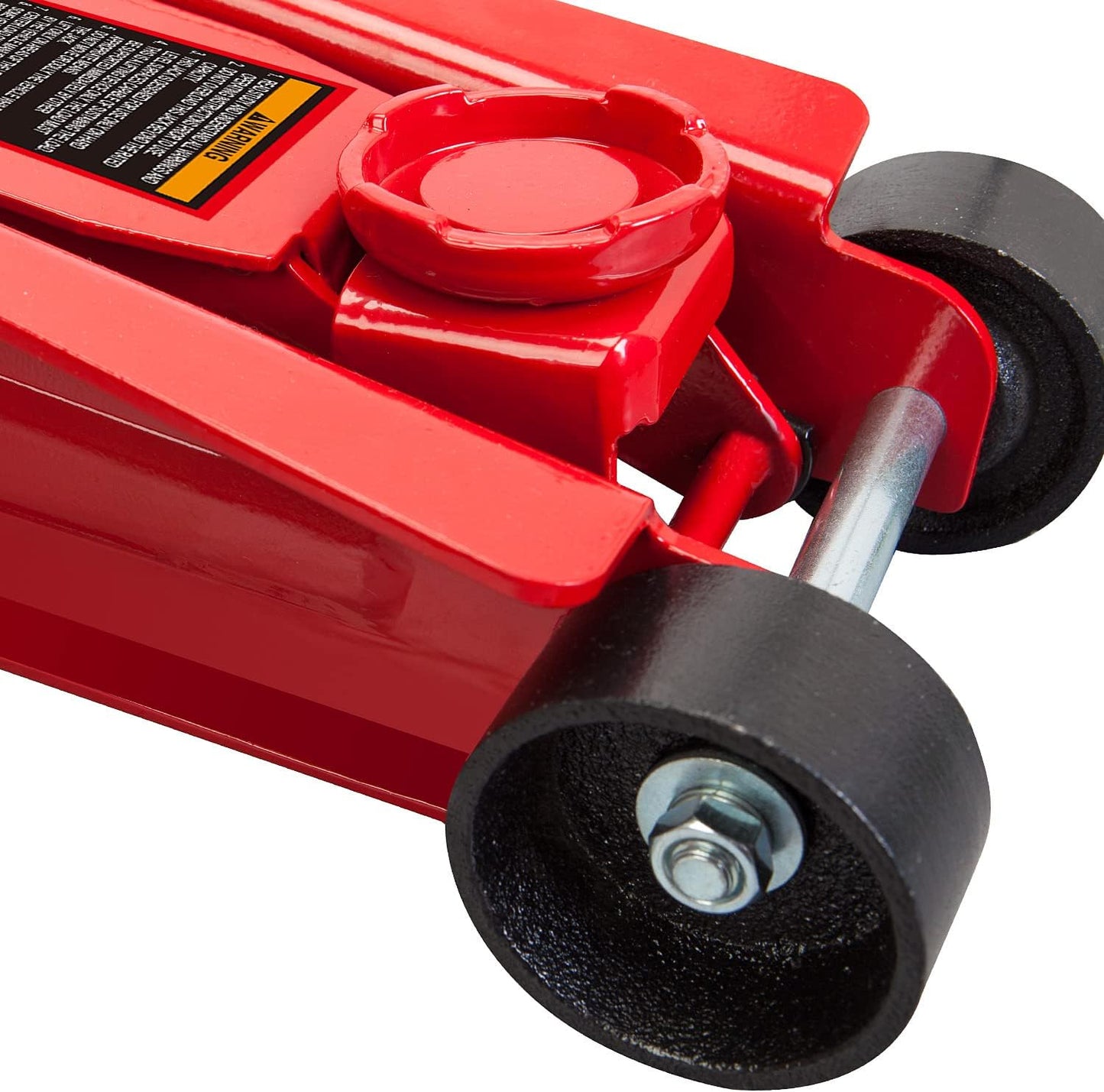 TCE TCET825051R Torin Low Profile Hydraulic Trolly Jack, 2.5 Ton (5,000 lb) Capacity, Red